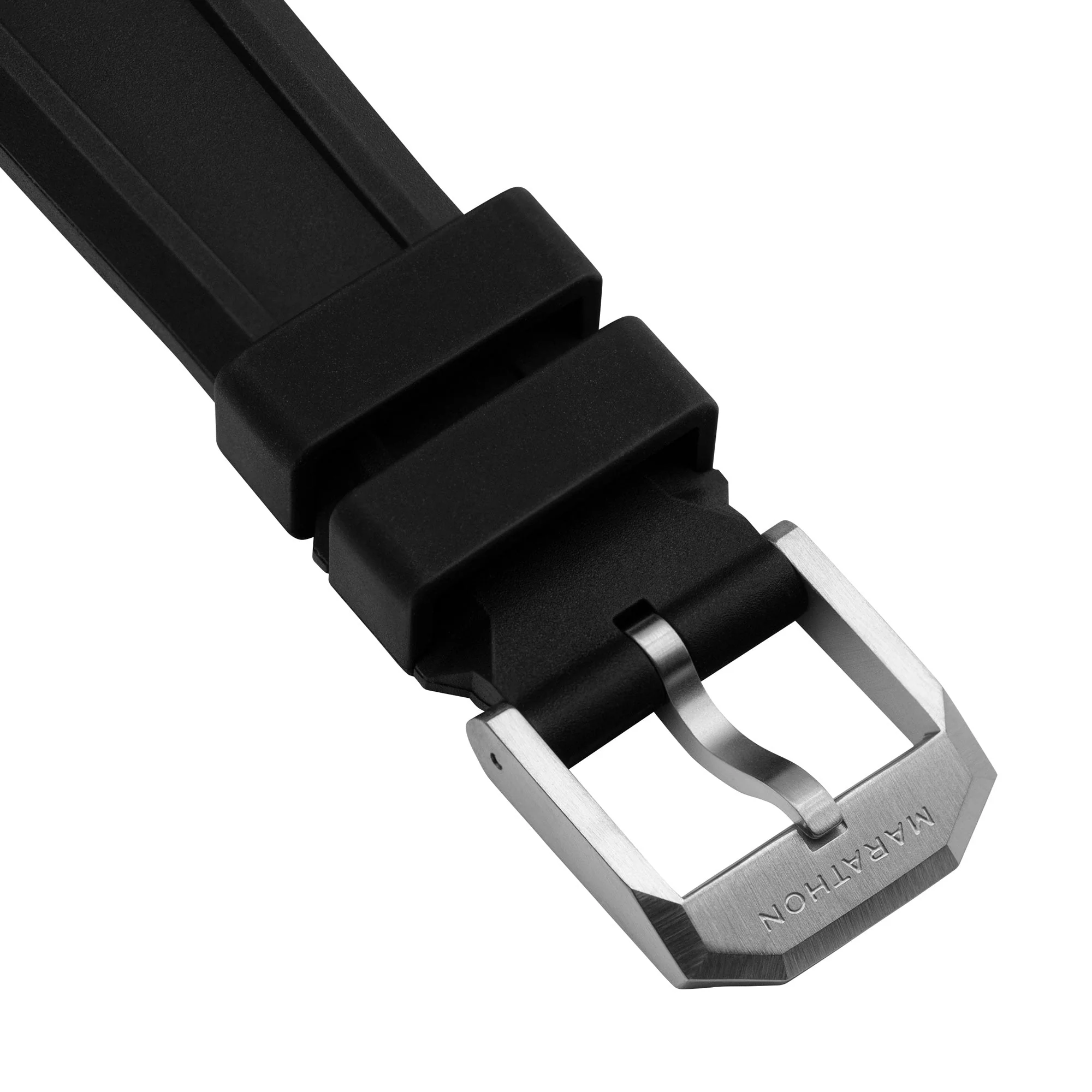 3-PIECE RUBBER STRAP KIT, BLACK, 20MM BLACK RUBBER/3PC 20MM
