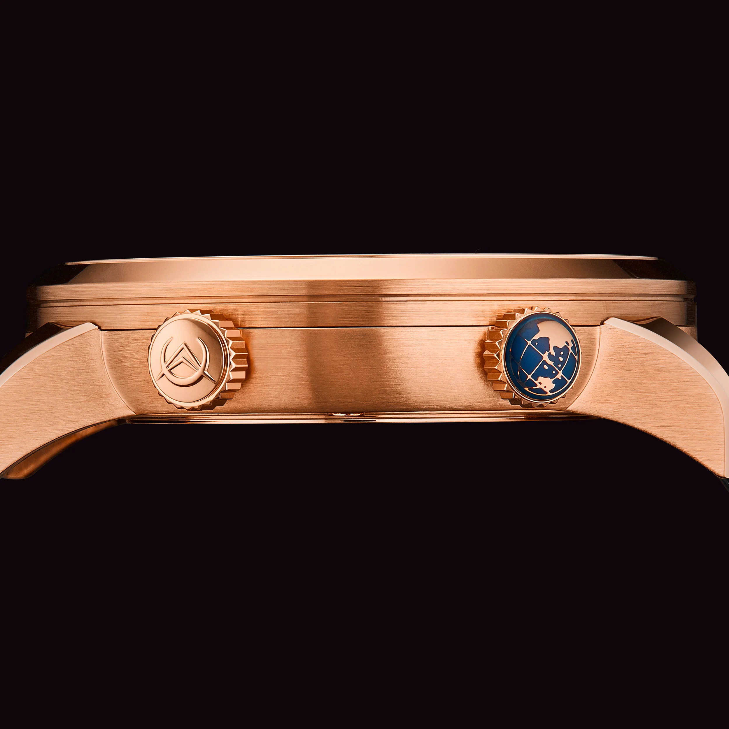 A171B-02 Rose Gold/Stainless Steel | Black / White Fill Dial - Image 4