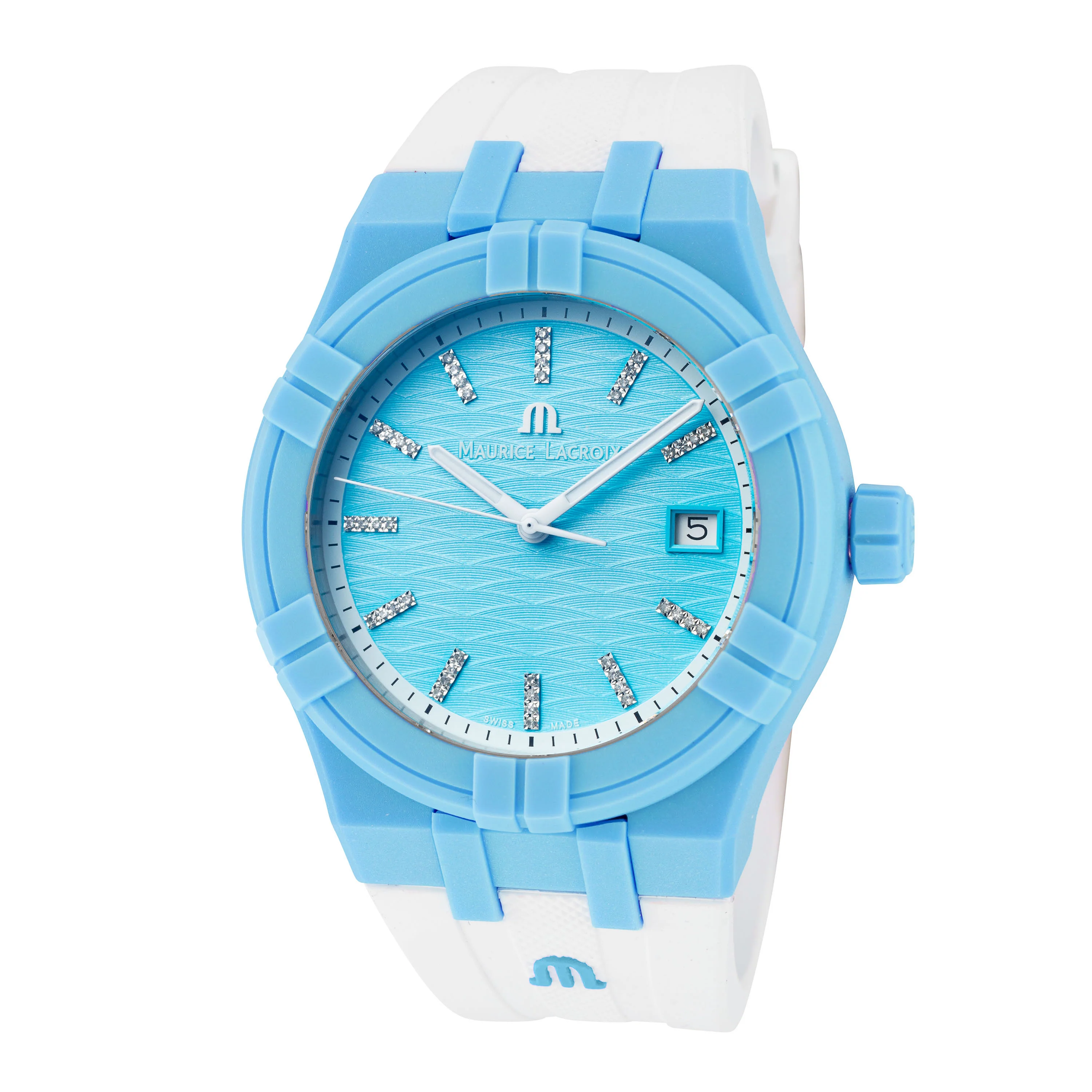 Aikon #Tide 40mm / Blue / White | Blue Dial