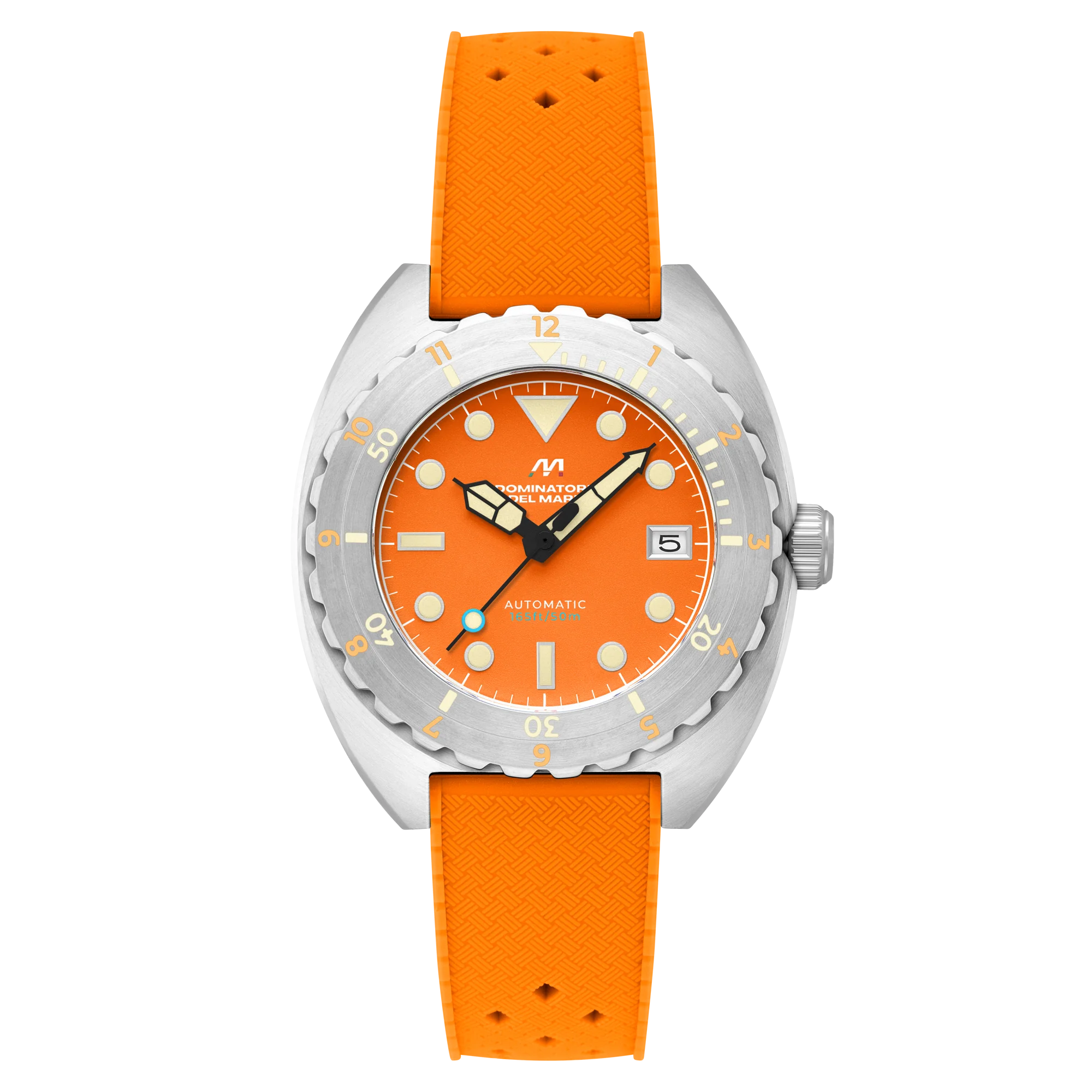 Amalfi Automatic Orange / Orange Silicone | Orange Dial