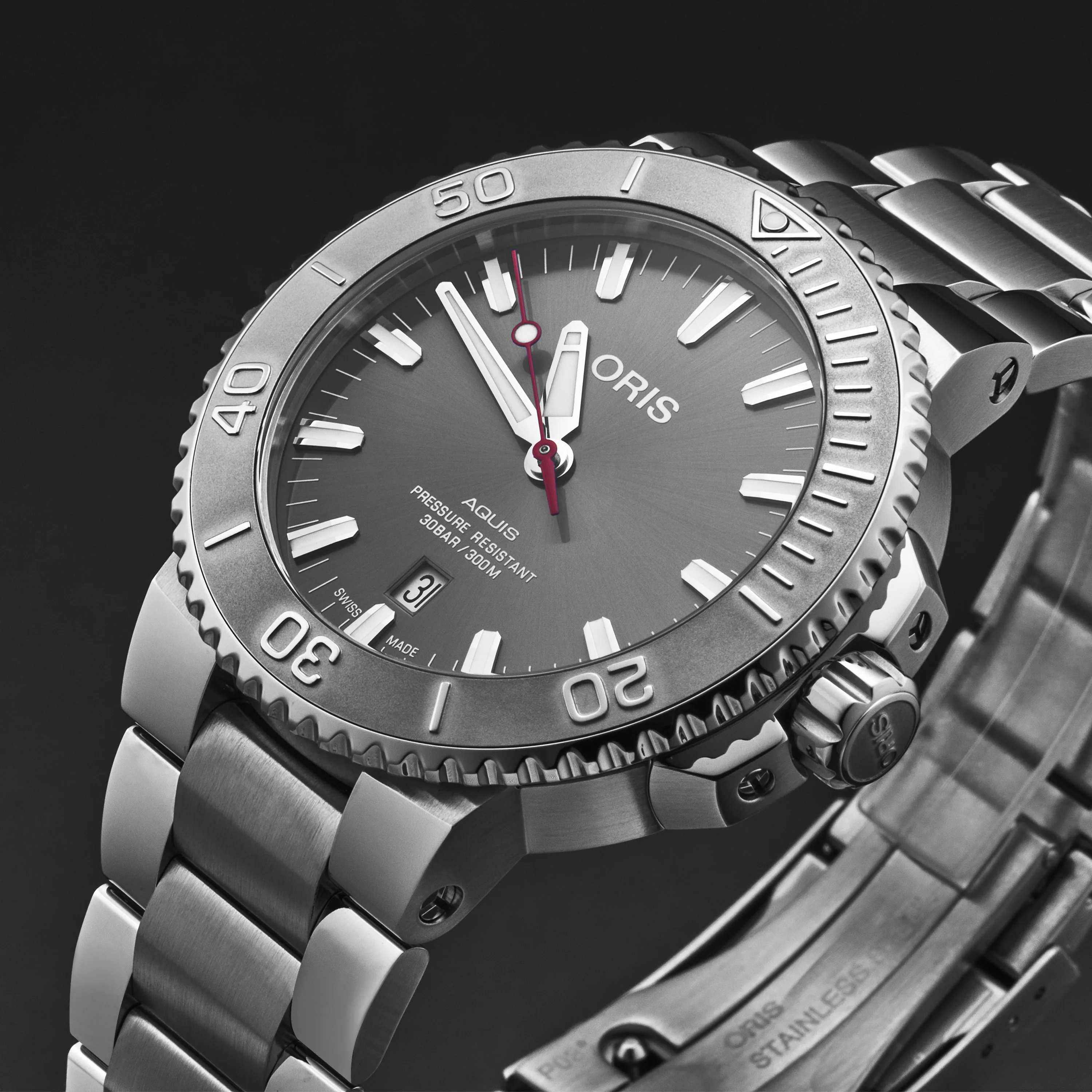 Aquis 73377304153MB / Gry | Dial - Image 2