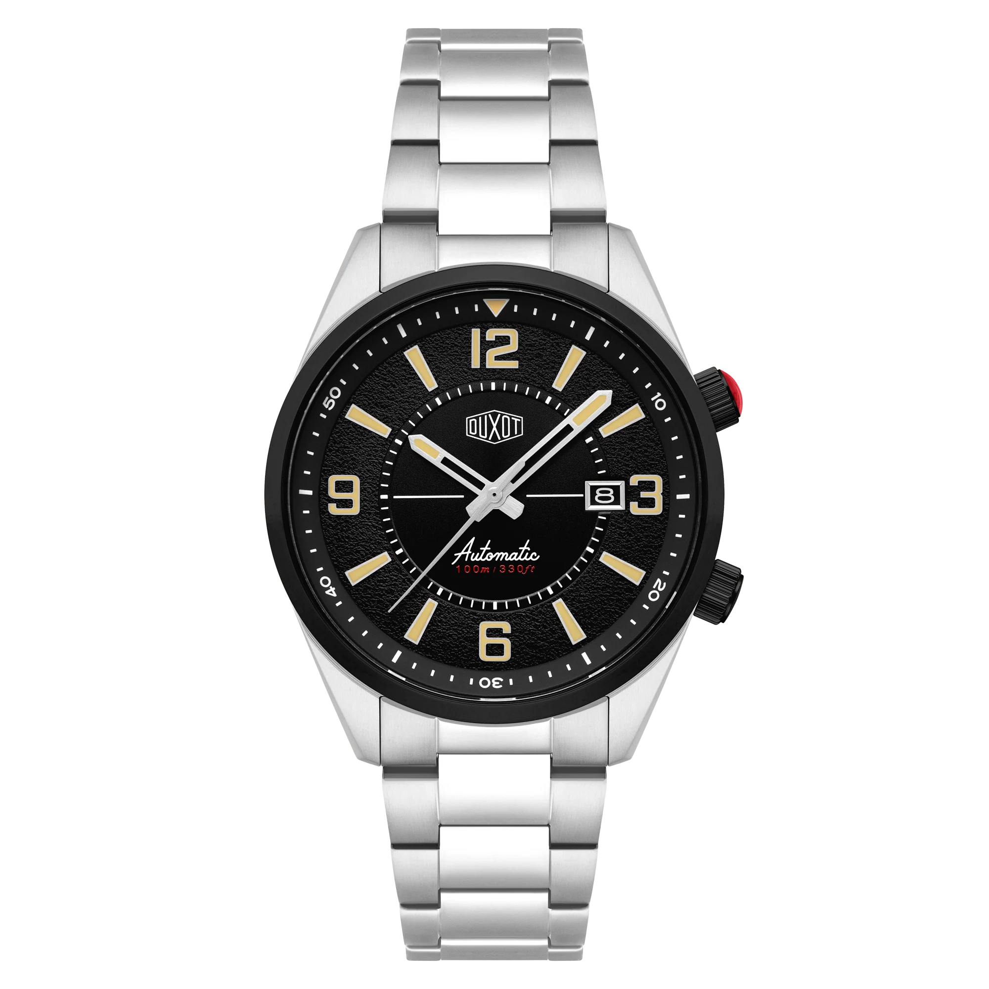 Ascensus Automatic Black / Stainless Steel | Black Dial