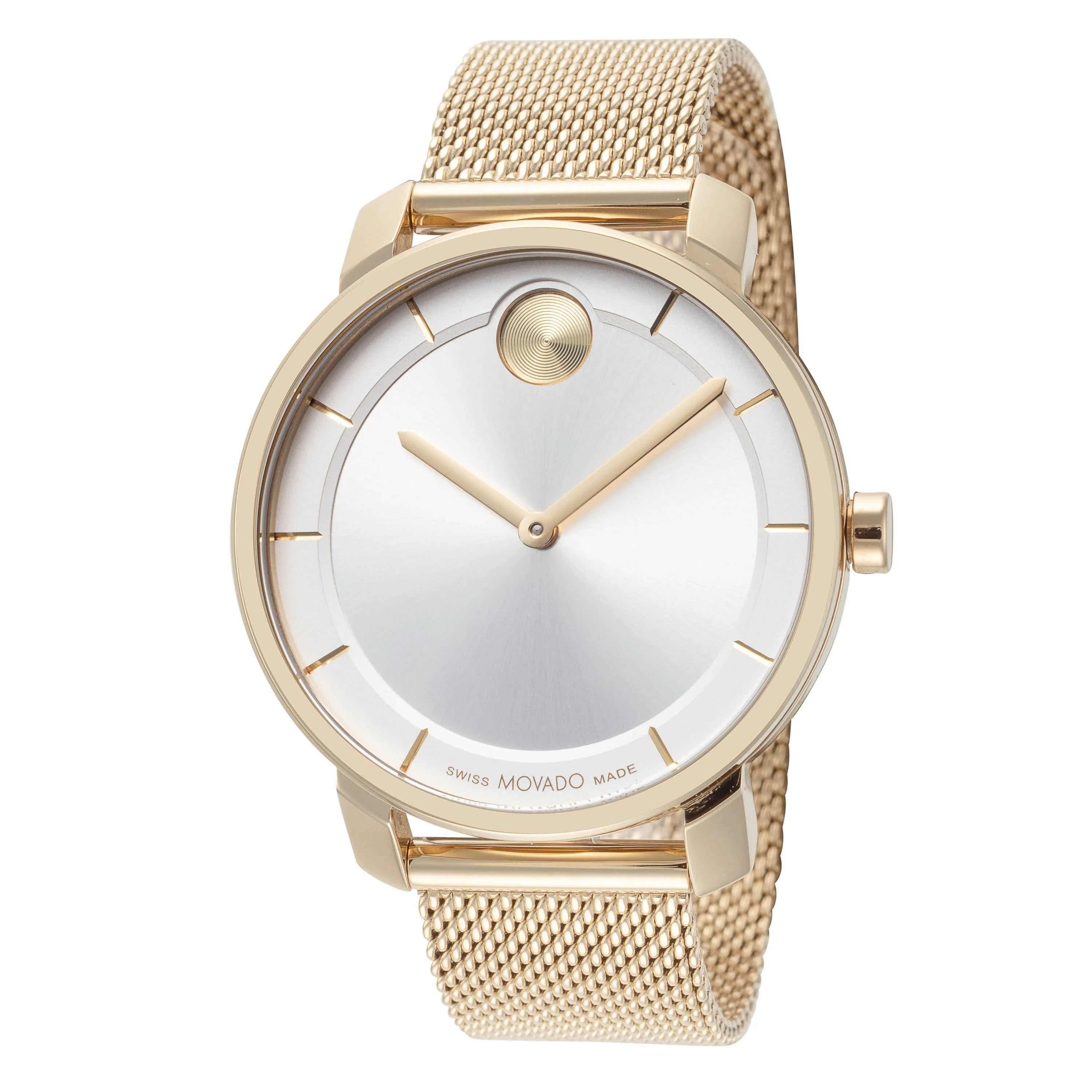 Bold 34mm / Silver / Gold | Silver Dial