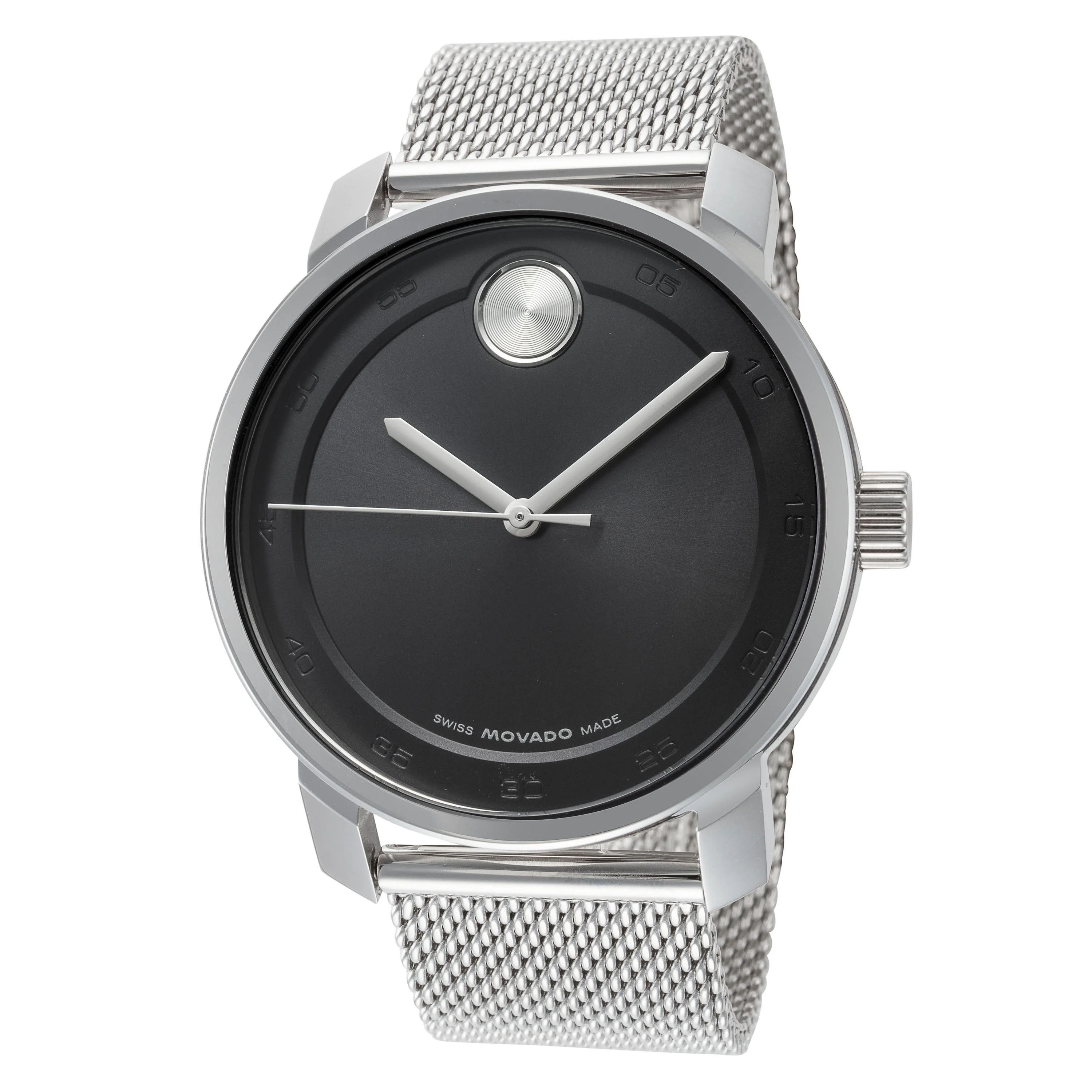 Bold 41mm / Black / Silver | Black Dial