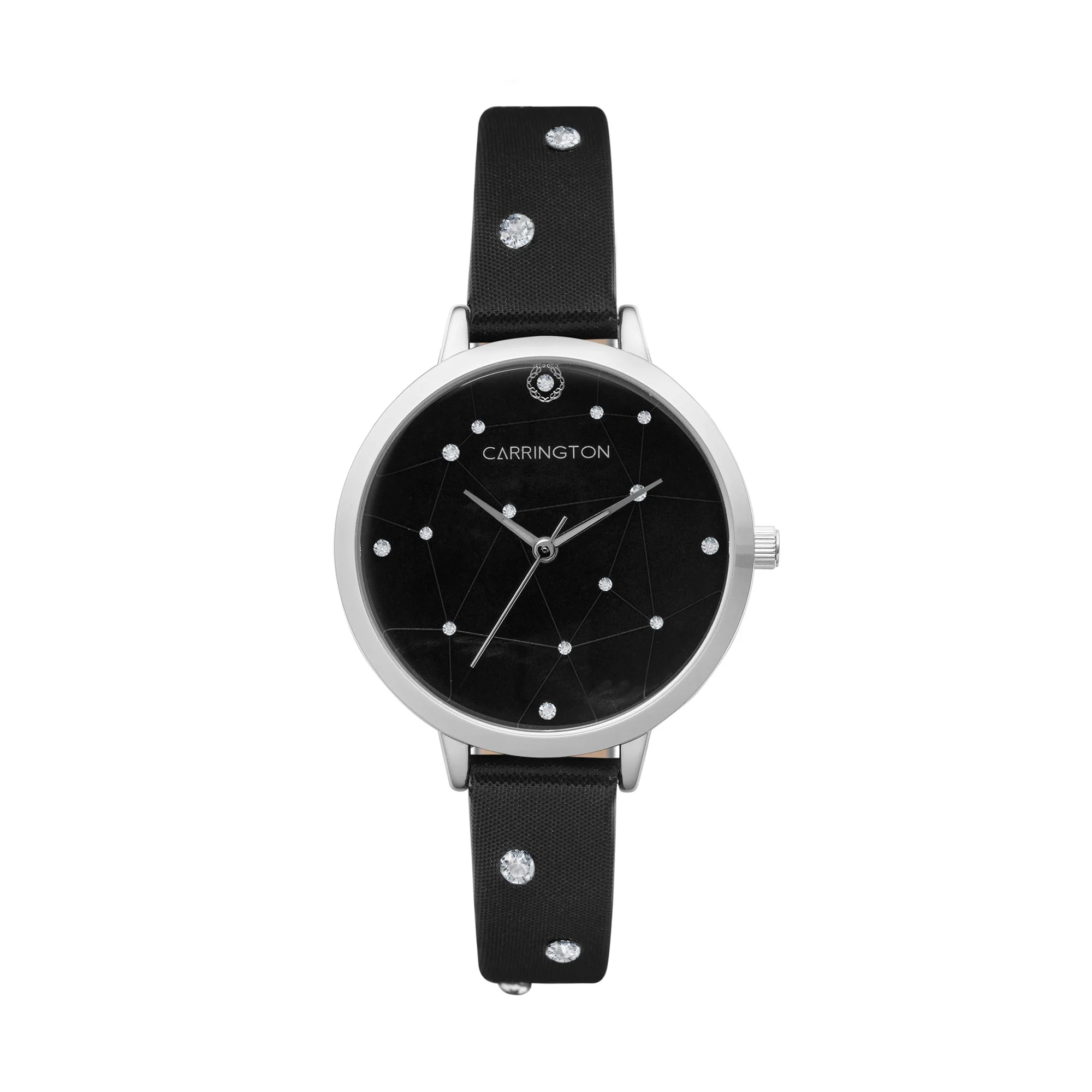 Catherine Black / Leather | Black Dial
