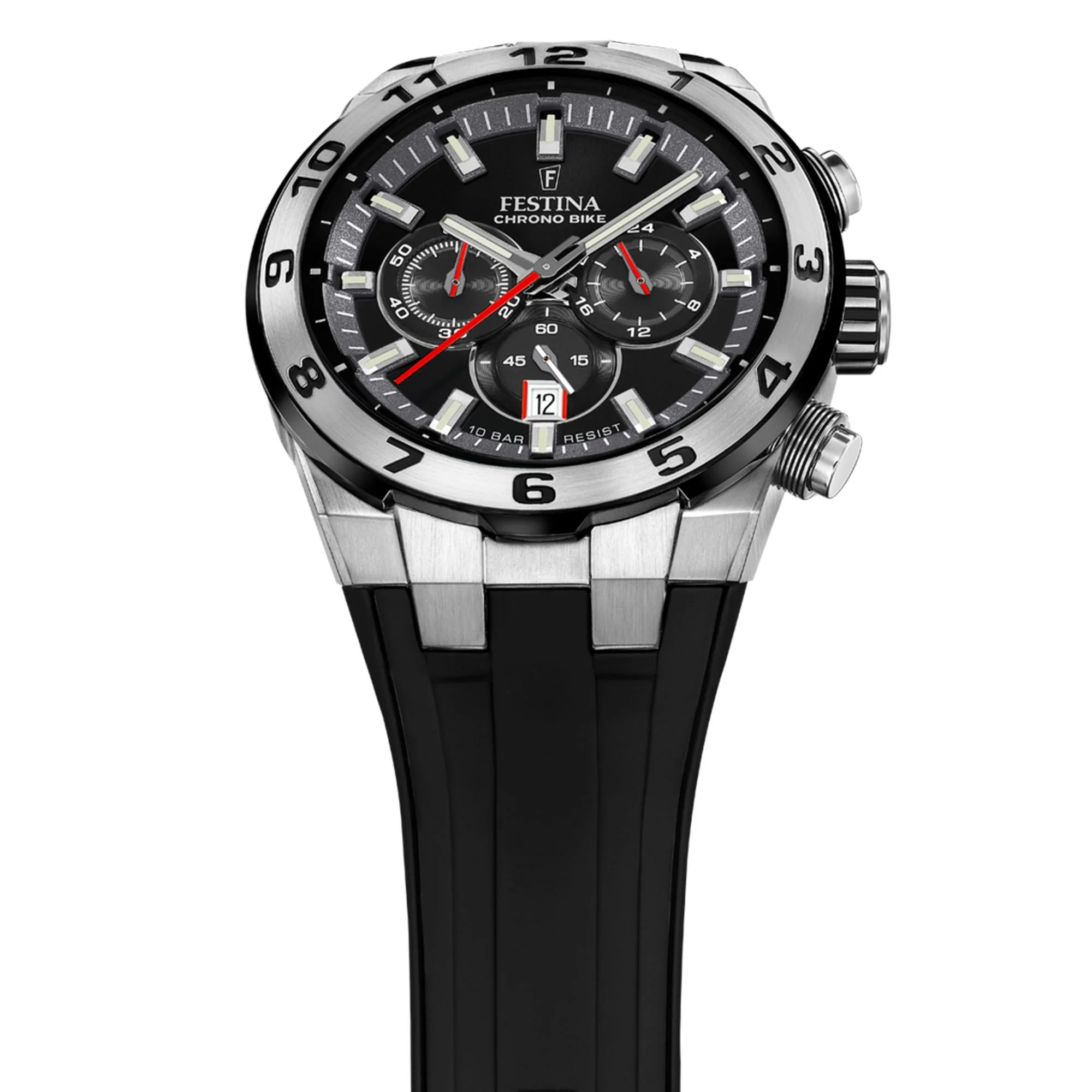 Chrono Bike Black / Silicone Black Dial - Image 2