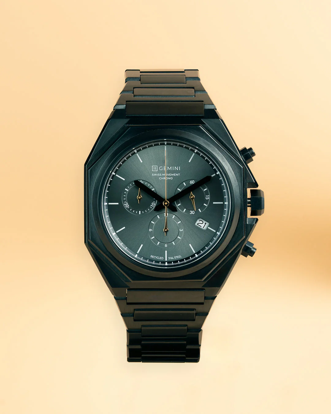 Chrono Black Black | Black Dial