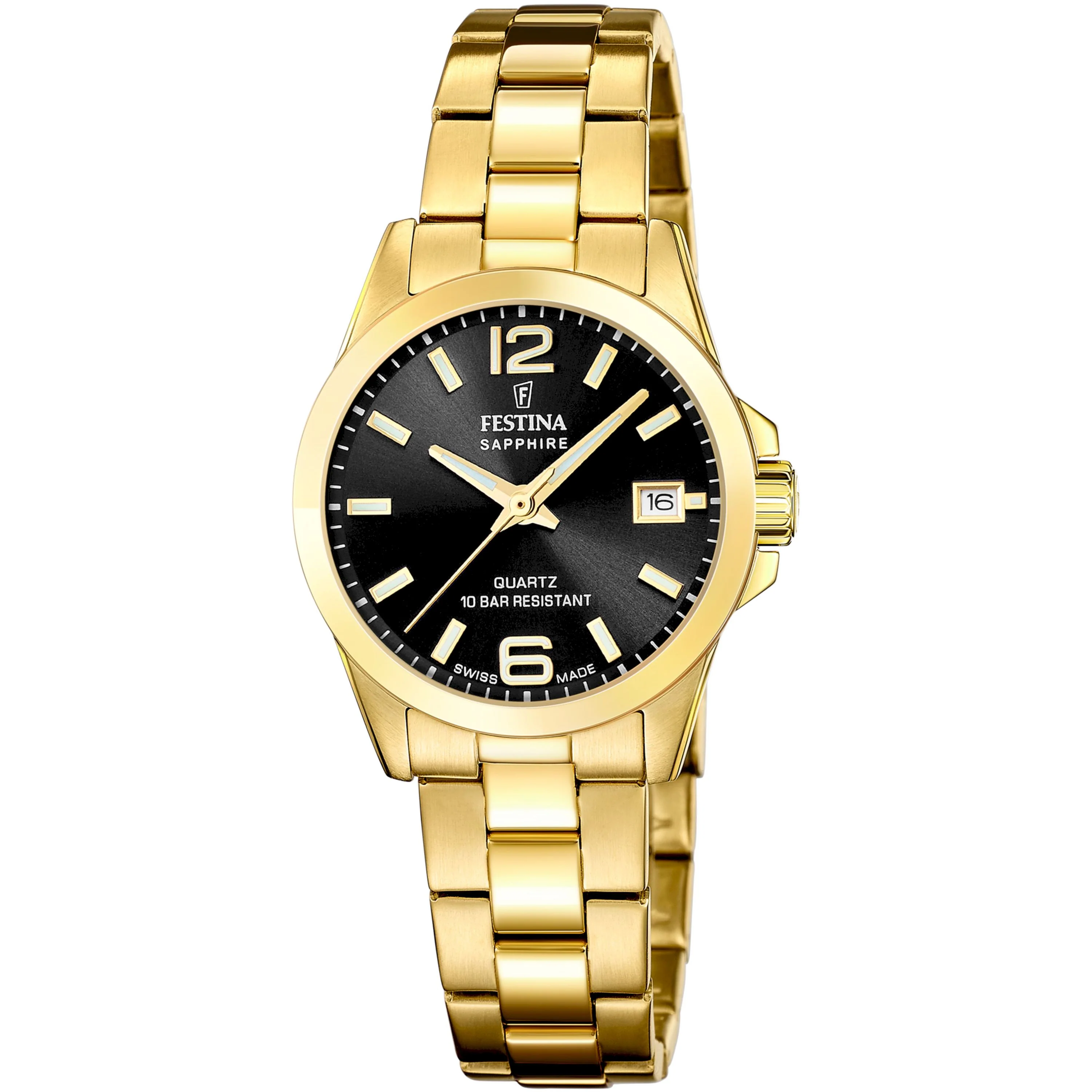 Classic Sapphire Black / Stainless Steel | Black Dial
