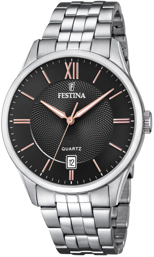 Classics Black / Stainless Steel | Black Dial