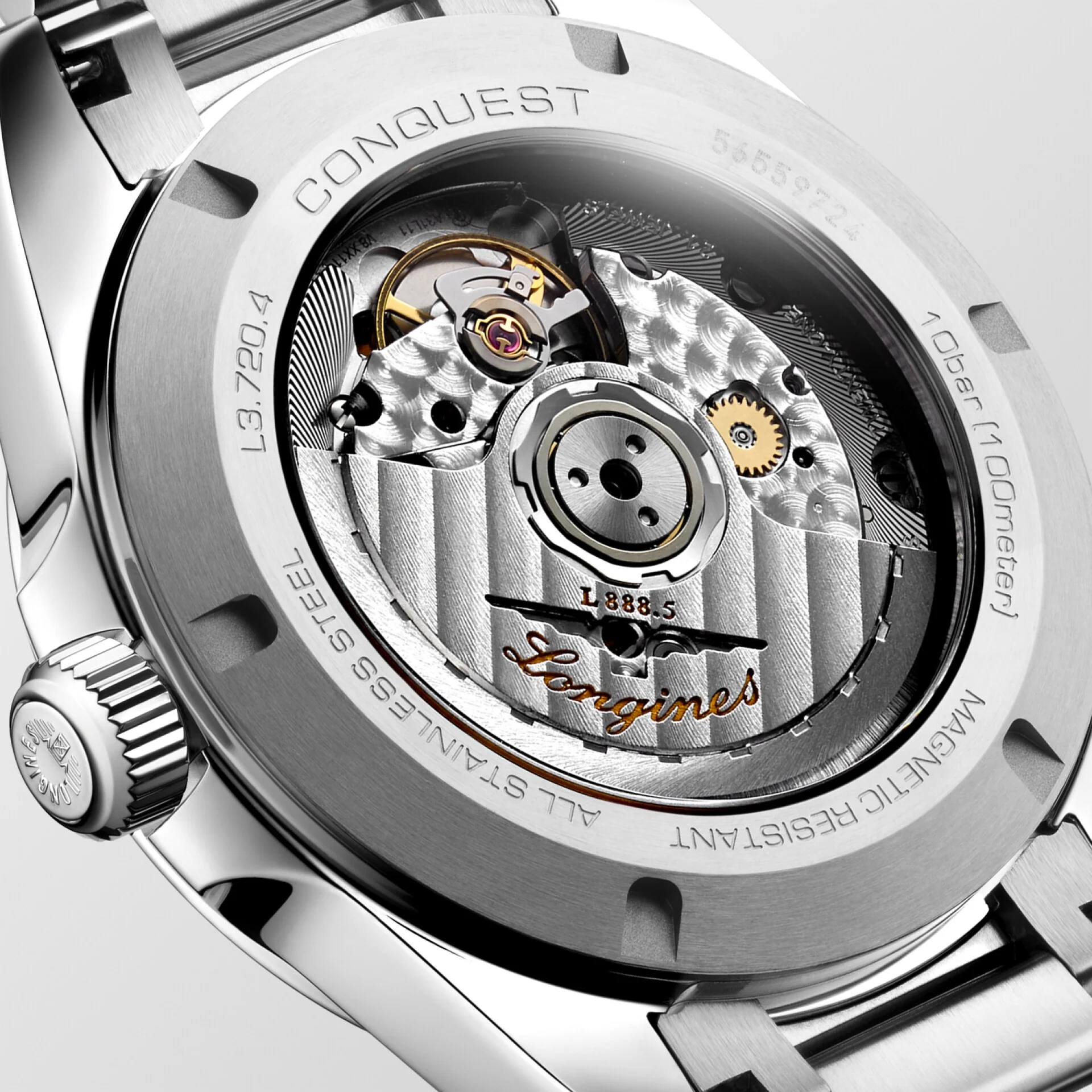 Conquest Silver/Green Sunray Green Dial - Image 3