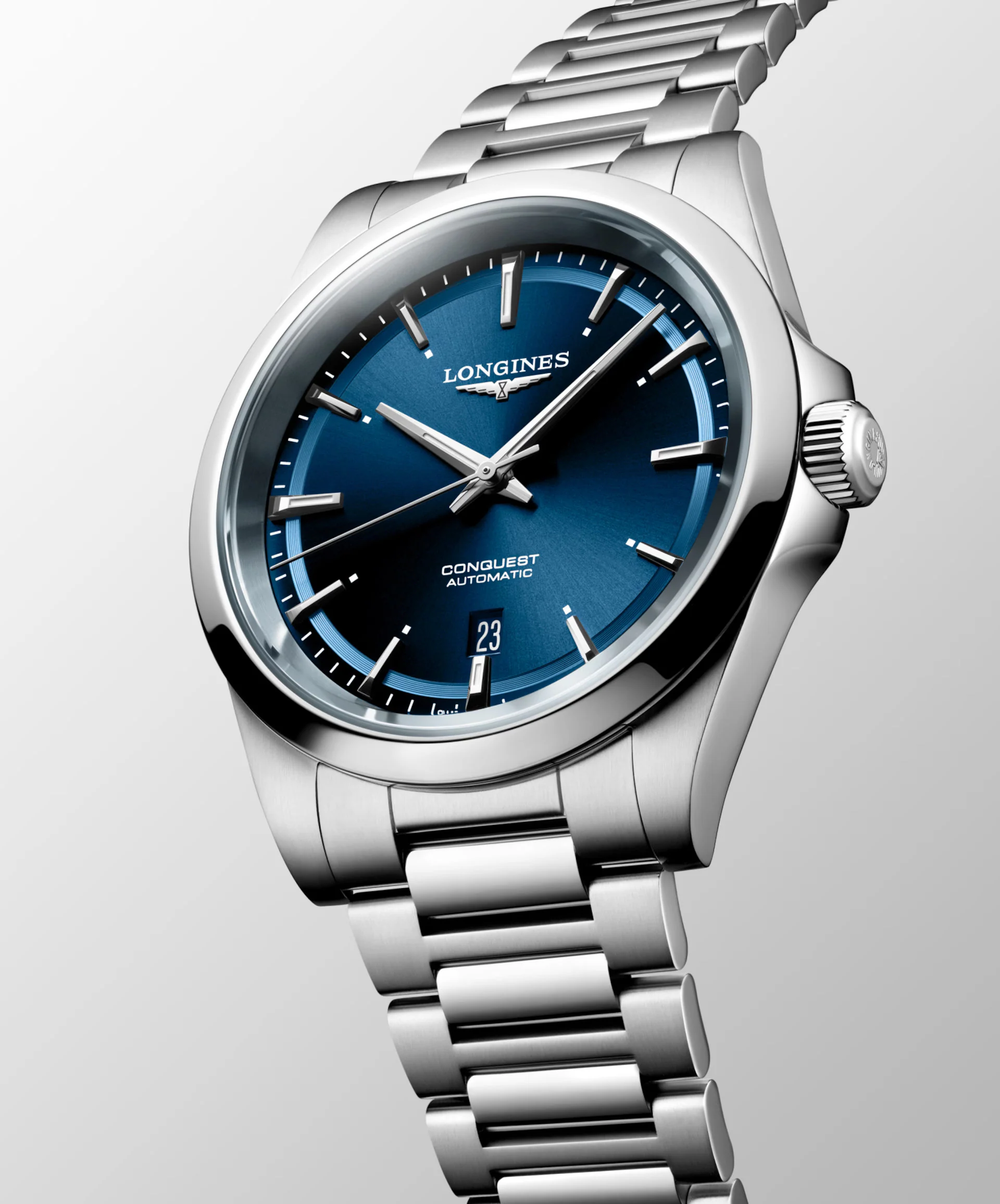 Conquest Silver/Blue |  Dial - Image 5