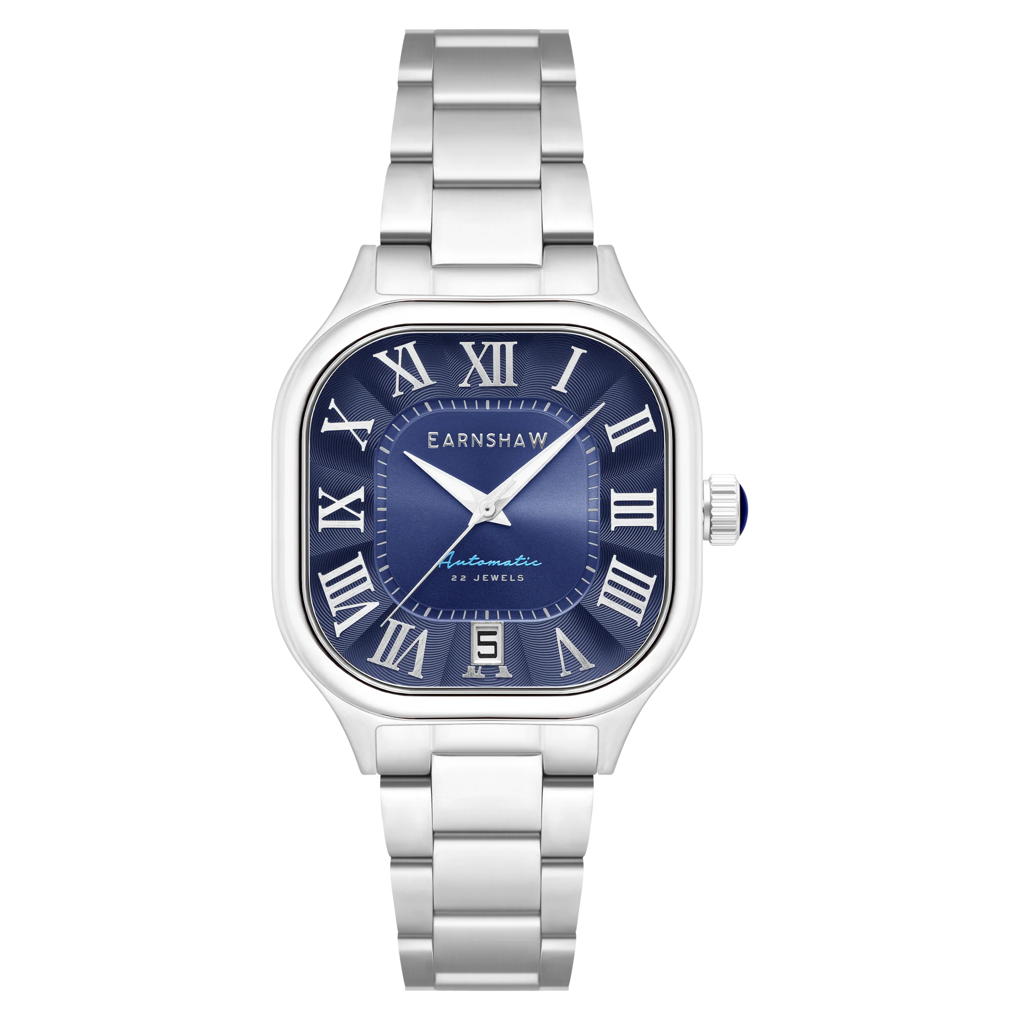 Coussin Automatic Blue / Stainless Steel | Blue Dial