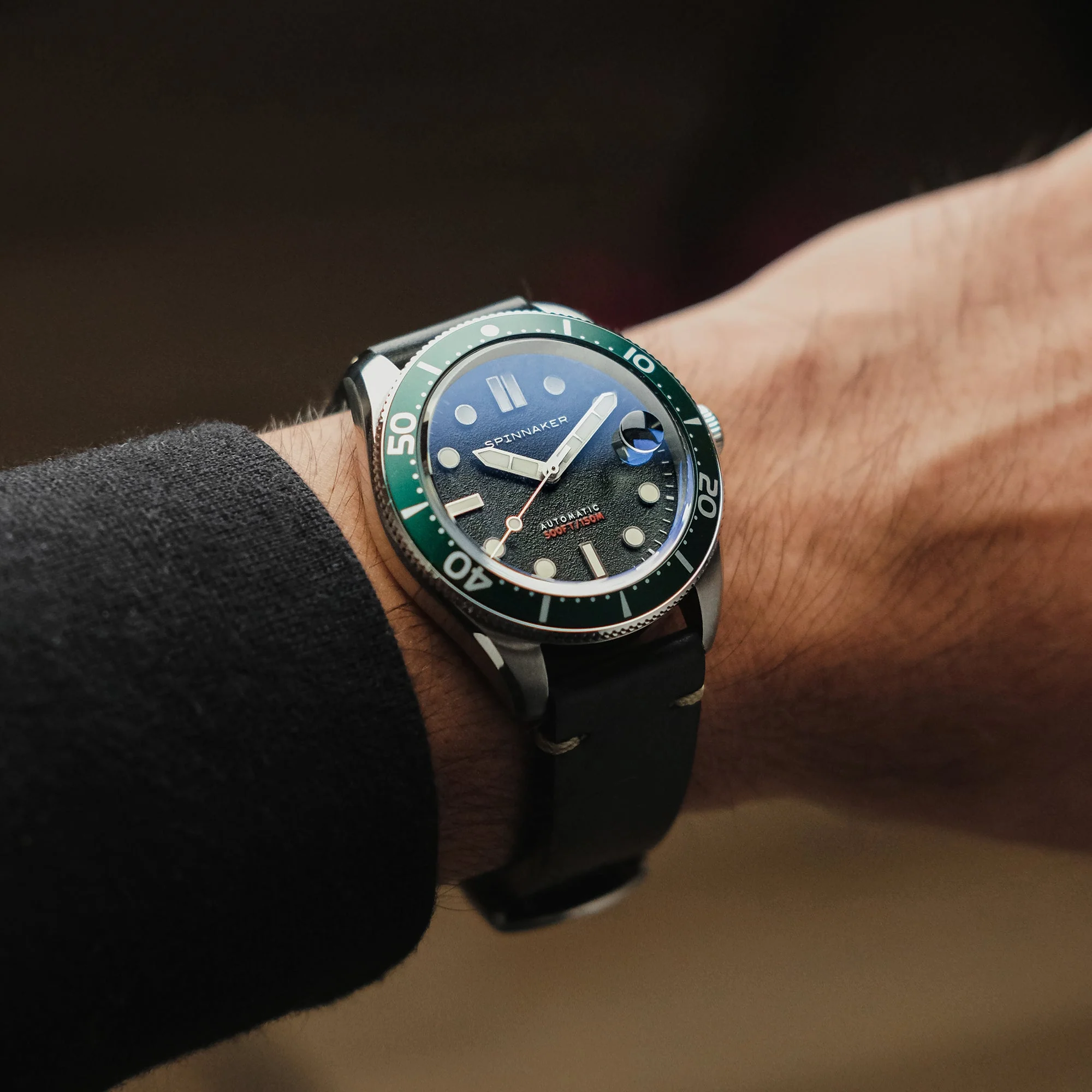 Croft Midsize Black Dial / Leather | Black Dial - Image 4