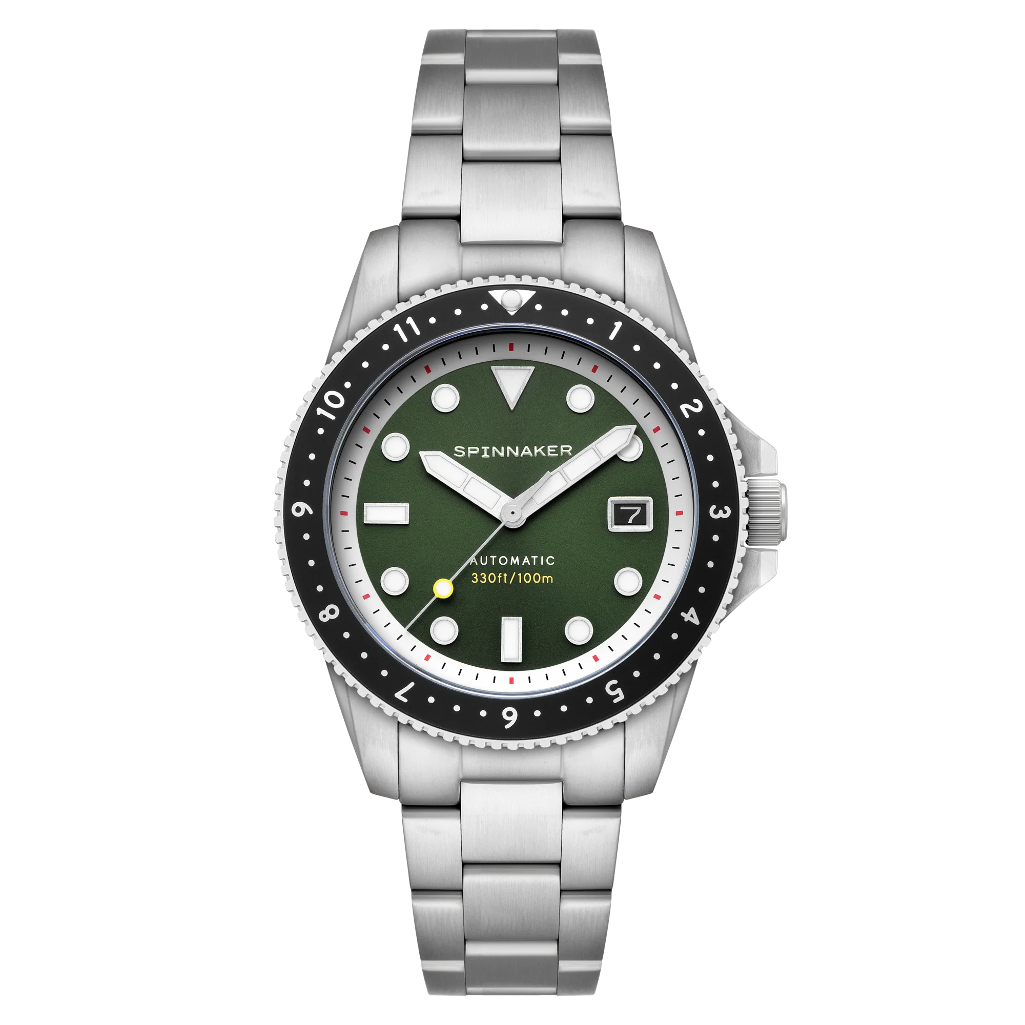 Croft Pioneer Automatic Green/Stainless Steel | Green Dial