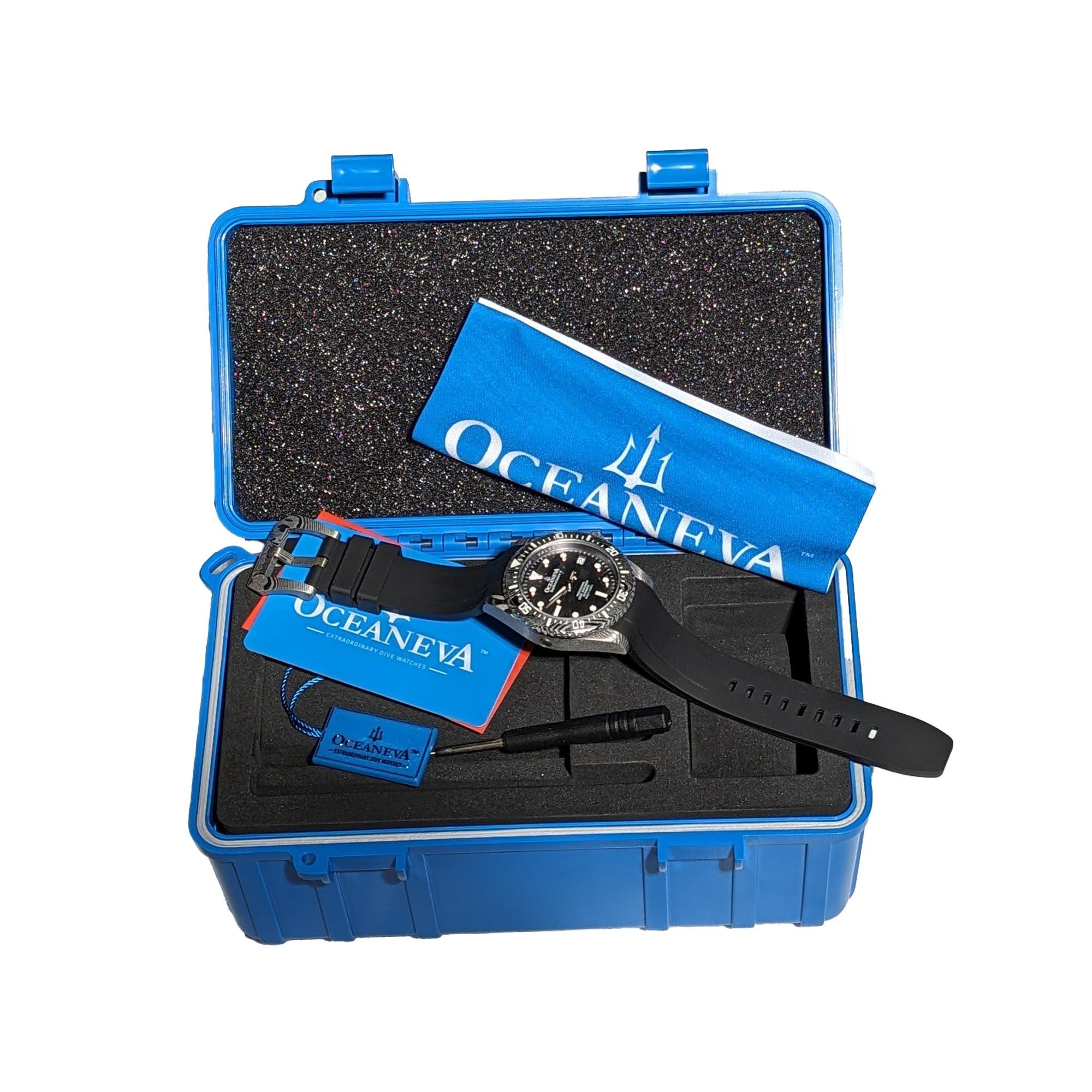 Damascus Deep Marine Explorer II Watch Grey Bezel | Dark Grey Dial - Image 18