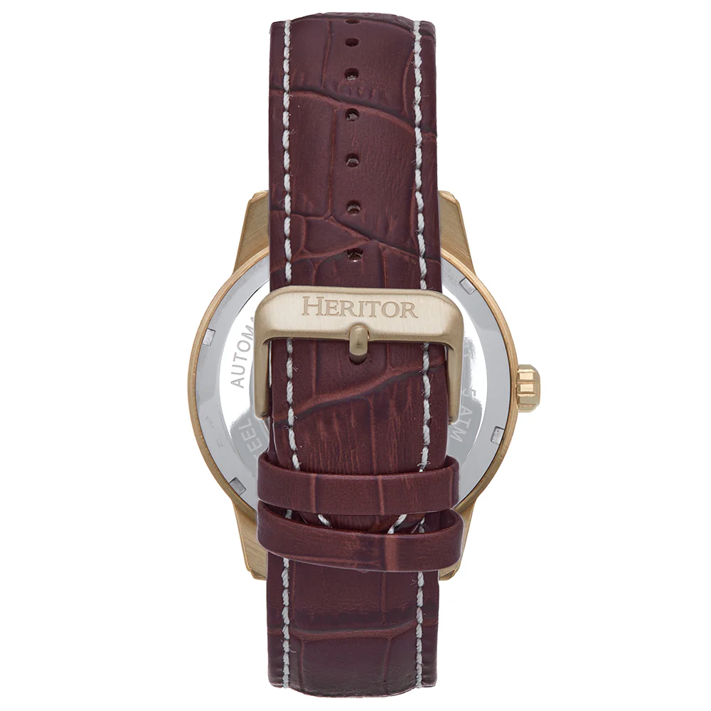 Davies Gold/Brown | White Dial - Image 2