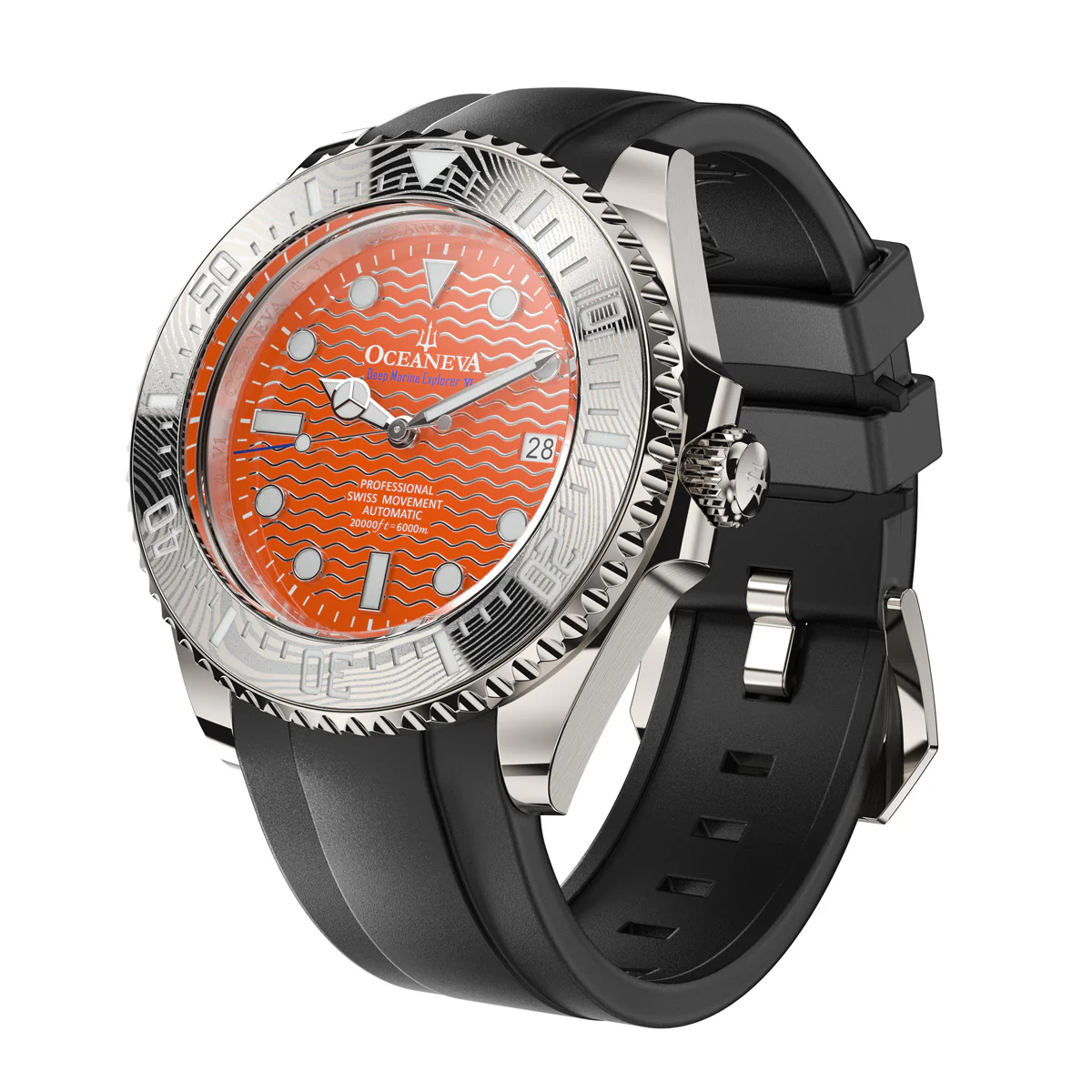 Deep Marine Explorer VI 6000m Grade 5 Titanium 6000m/OrangeDial | Orange Dial - Image 34