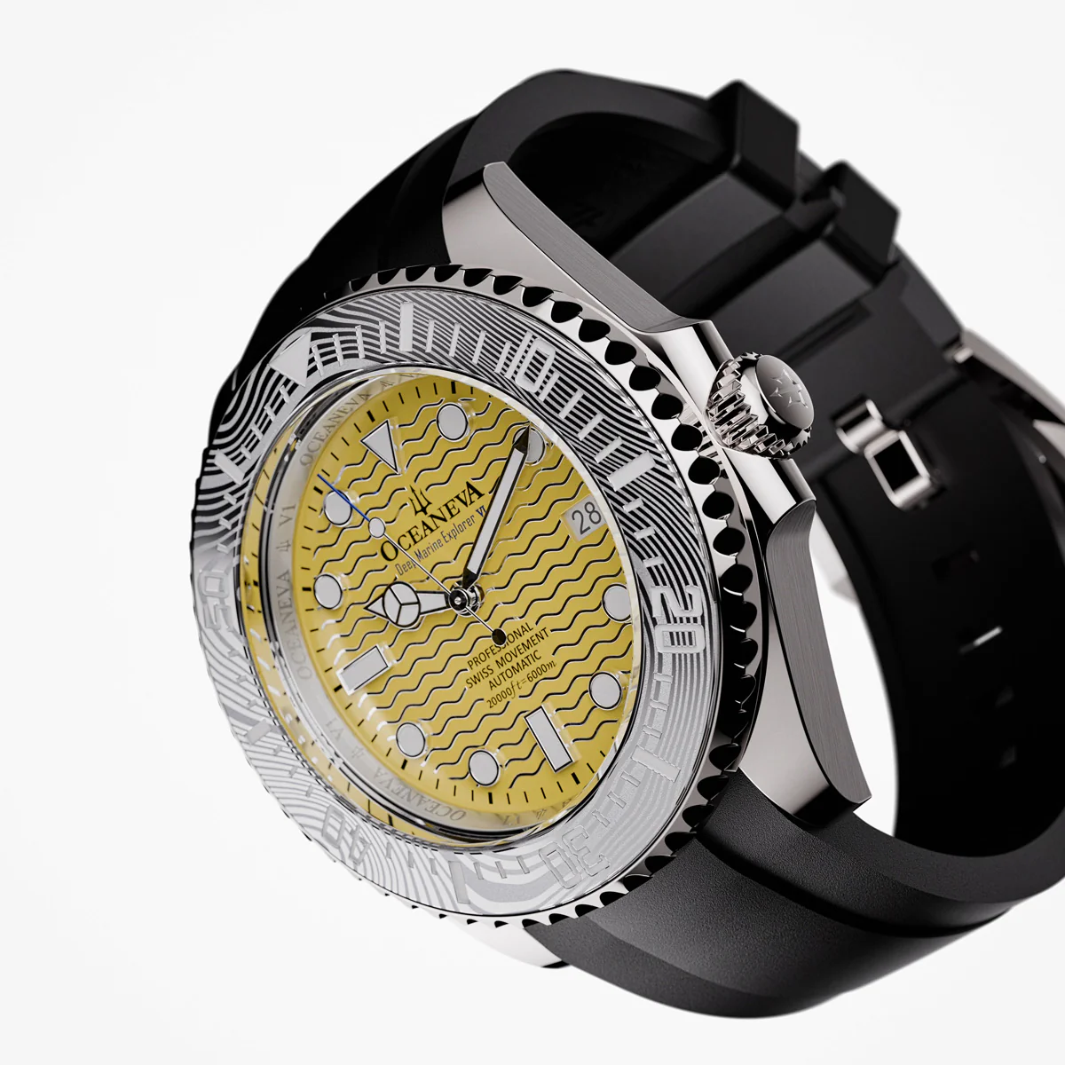 Deep Marine Explorer VI 6000m Grade 5 Titanium 6000m/YellowDial | Yellow Dial - Image 24