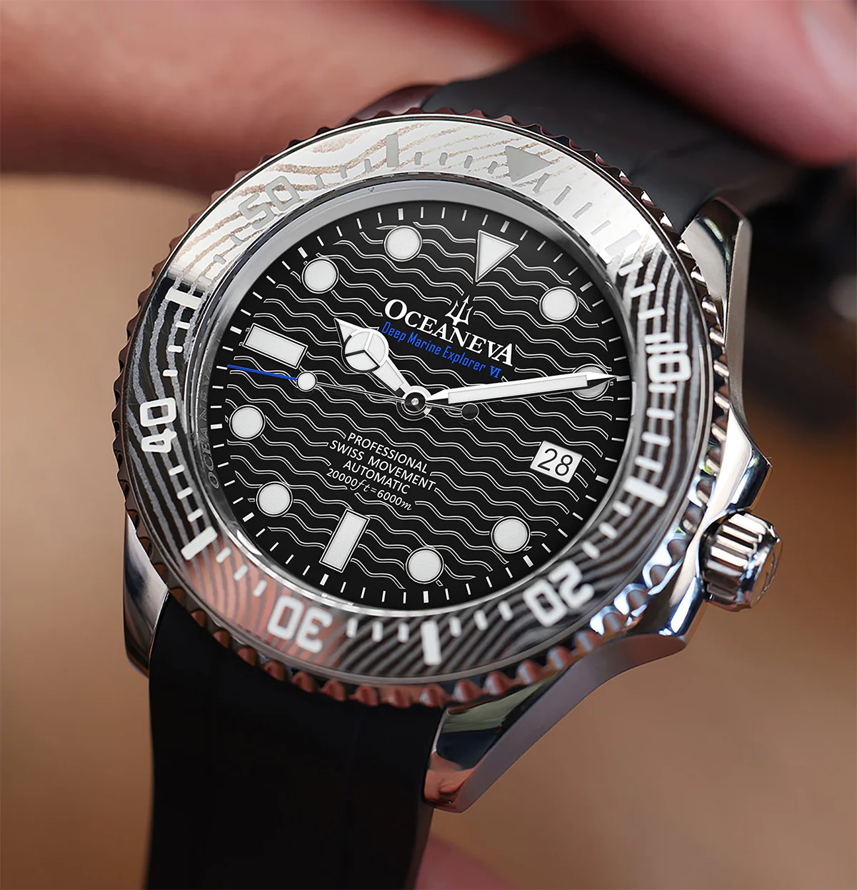 Deep Marine Explorer VI 6000m Grade 5 Titanium 6000m/BlackDial | Black Dial - Image 45