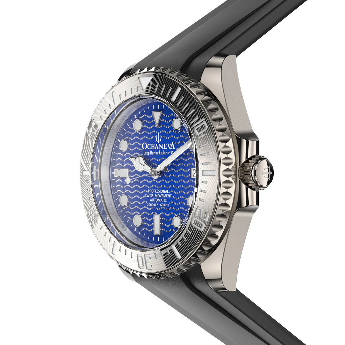 Deep Marine Explorer VI 6000m Grade 5 Titanium 6000m/BlueDial | Blue Dial - Image 48
