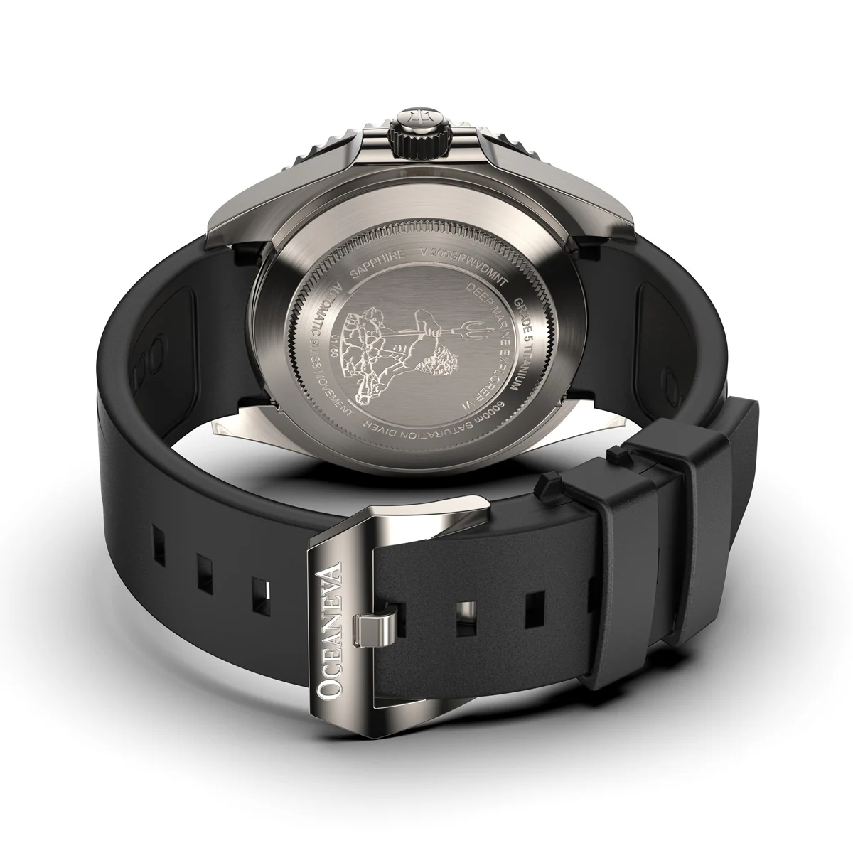 Deep Marine Explorer VI 6000m Grade 5 Titanium 6000m/ODGreenDial | Green Dial - Image 56