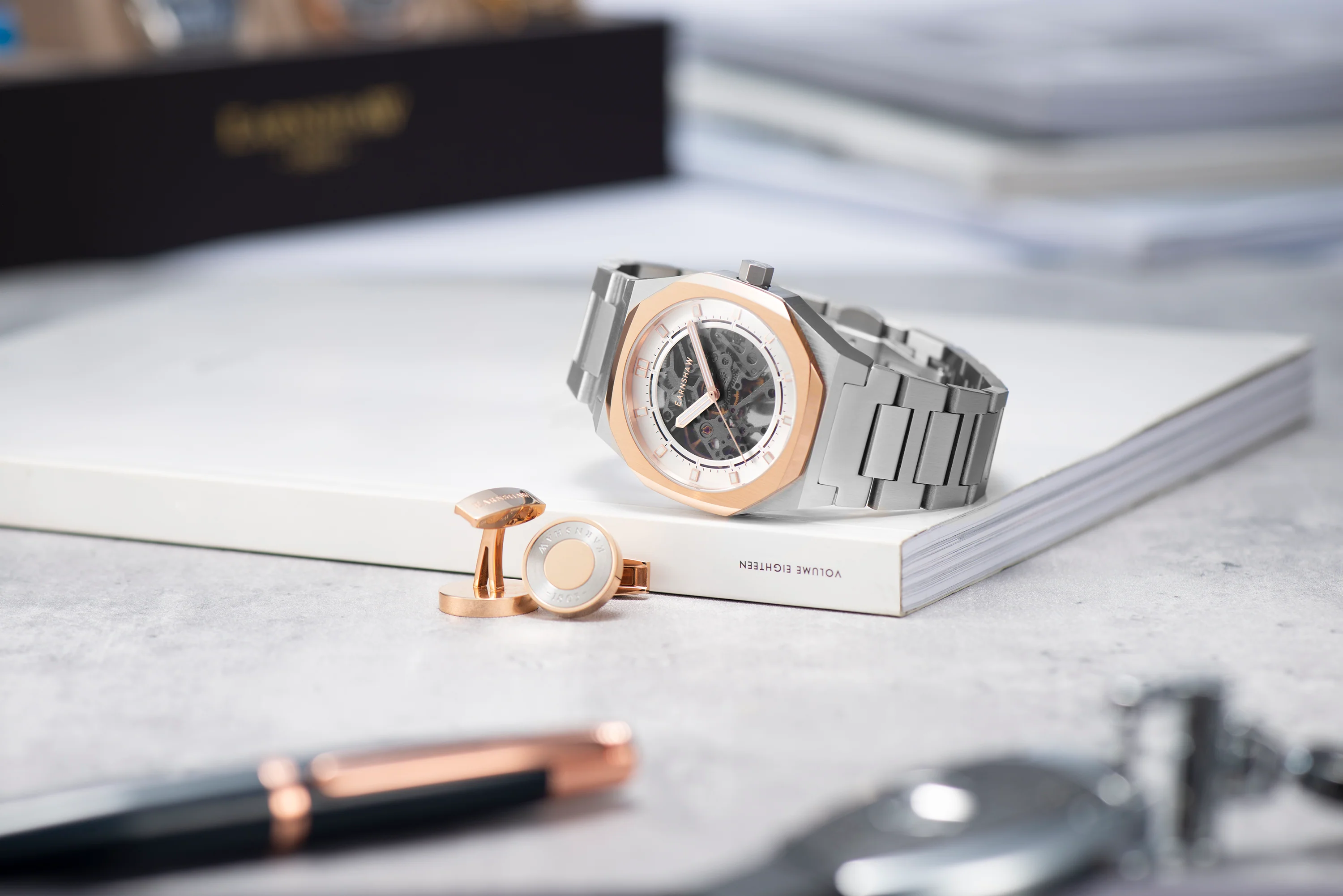 Drake Skeleton Automatic White Dial / Stainless Steel | White Dial - Image 10