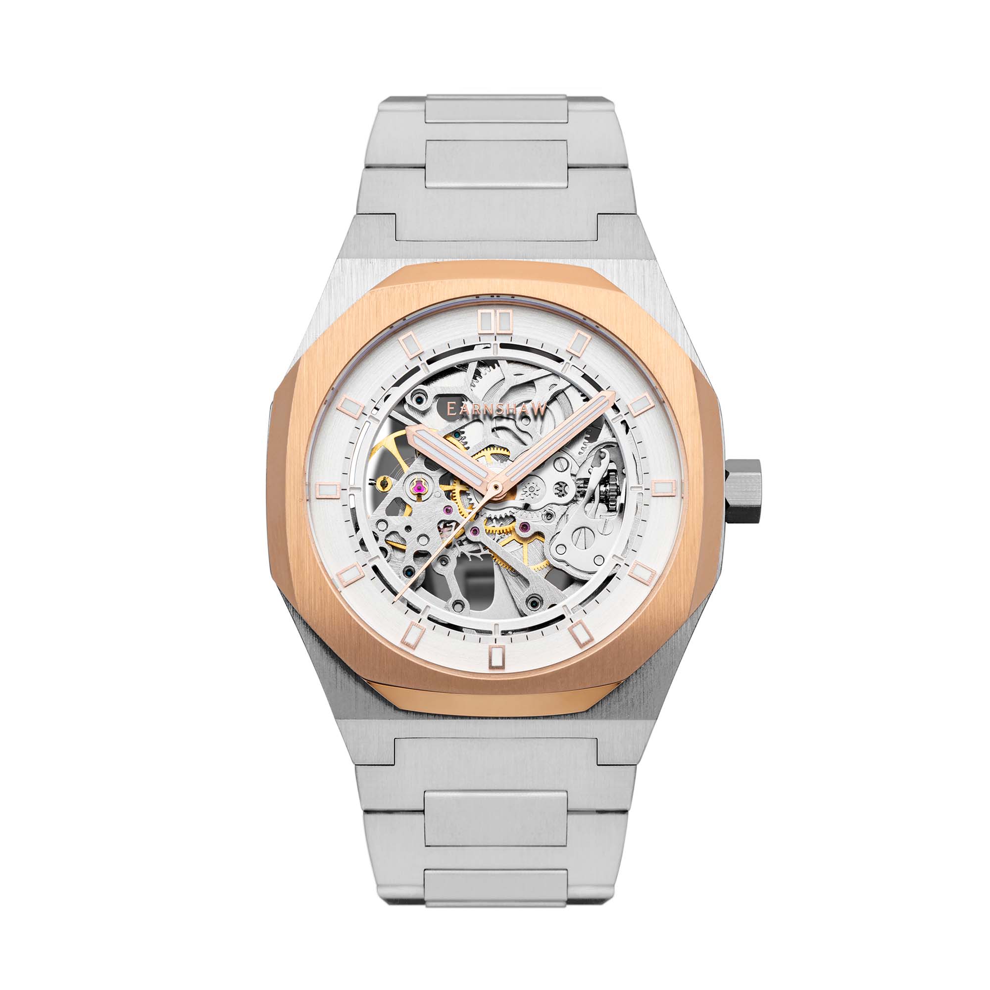 Drake Skeleton Automatic White Dial / Stainless Steel | White Dial - Image 5