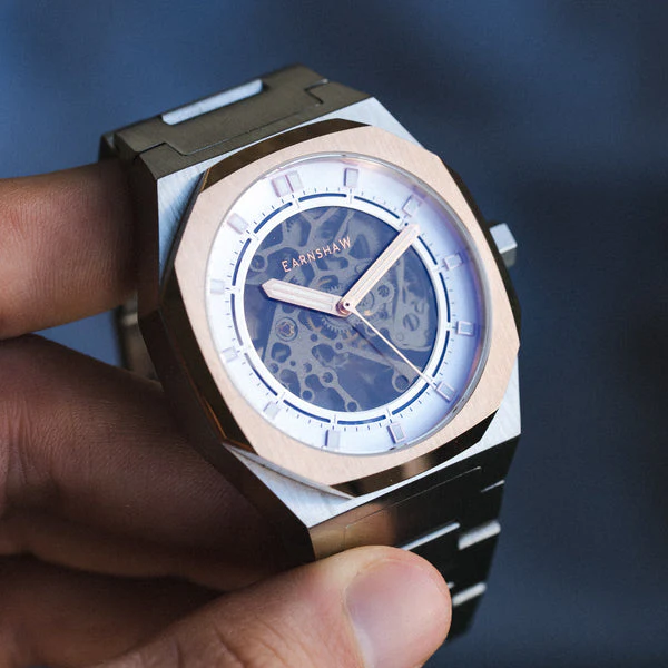 Drake Skeleton Automatic White Dial / Stainless Steel | White Dial - Image 6