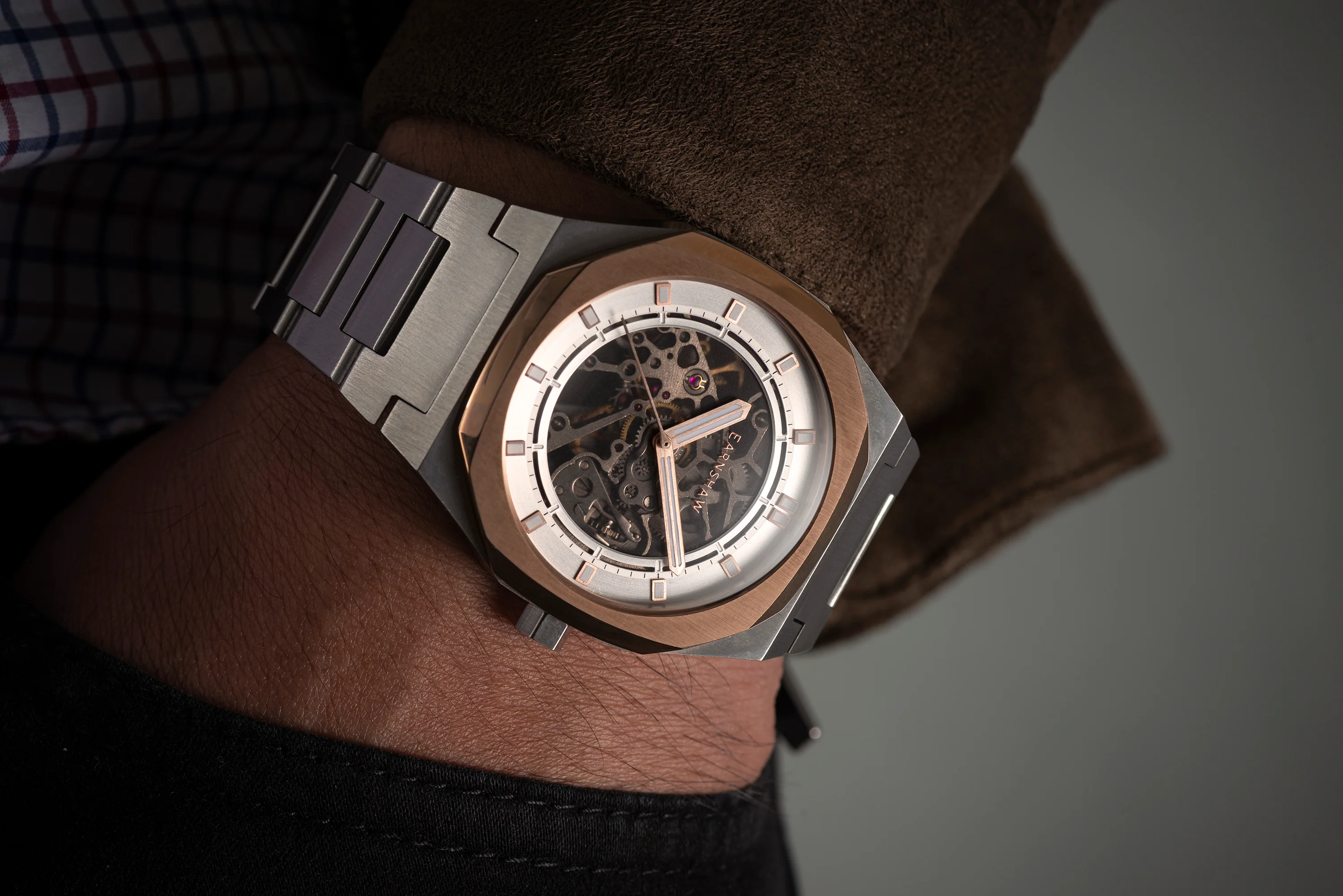 Drake Skeleton Automatic White Dial / Stainless Steel | White Dial - Image 9