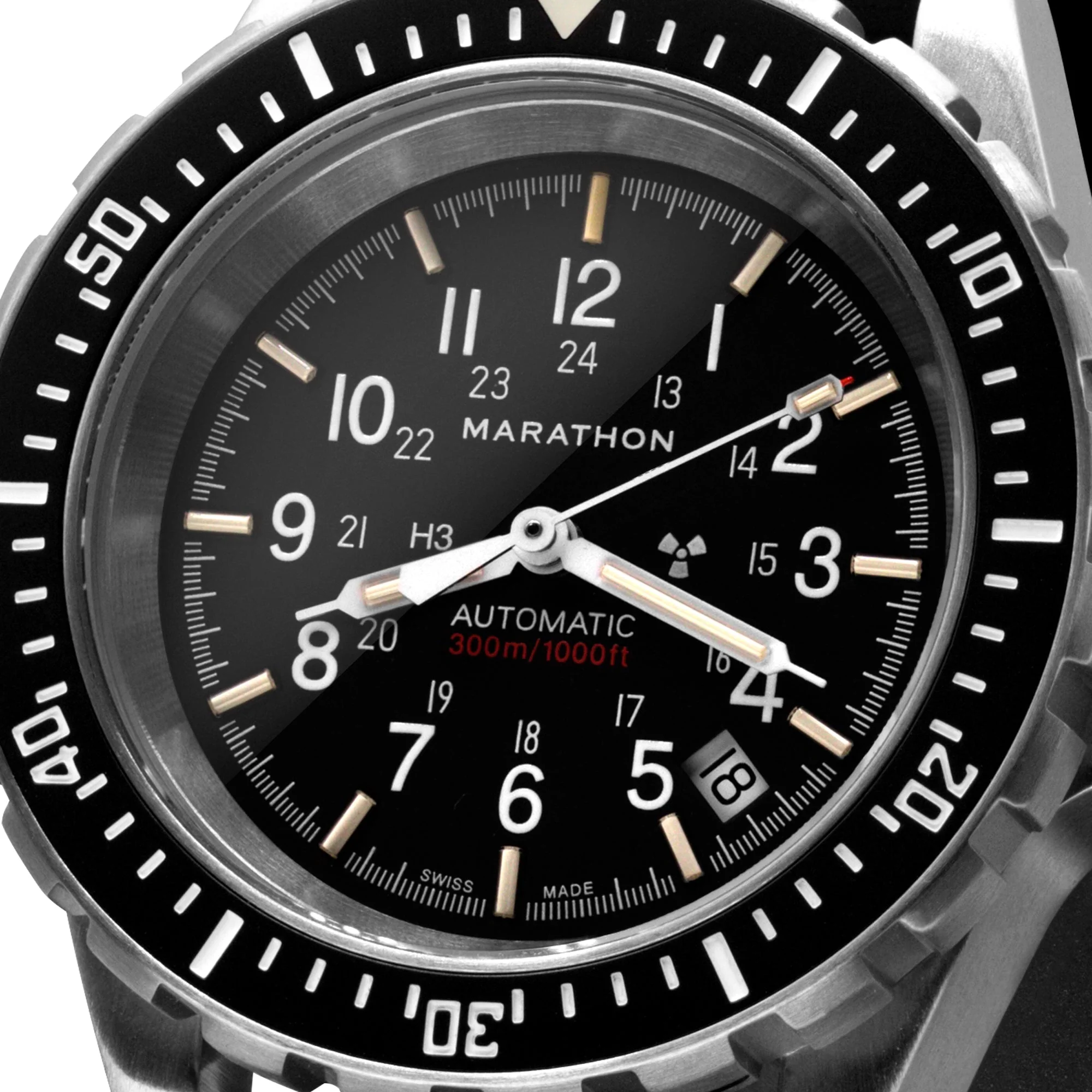 Dive SS/BKSS 3PC RUBBER (WW194006SS-0130) | Black Dial - Image 2