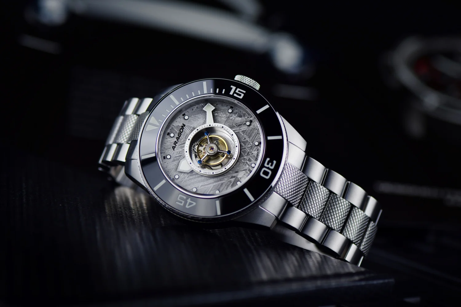 Divemaster Central Tourbillon Automatic 45mm - Meteorite dial - Image 2