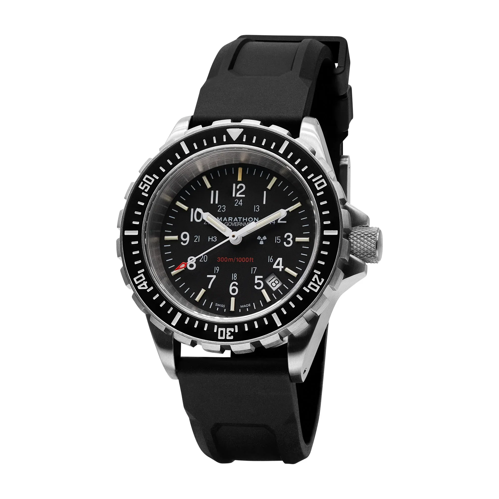 Dive SS/BKSS 3PC RUBBER (WW194007SS-0030) | Black Dial - Image 4