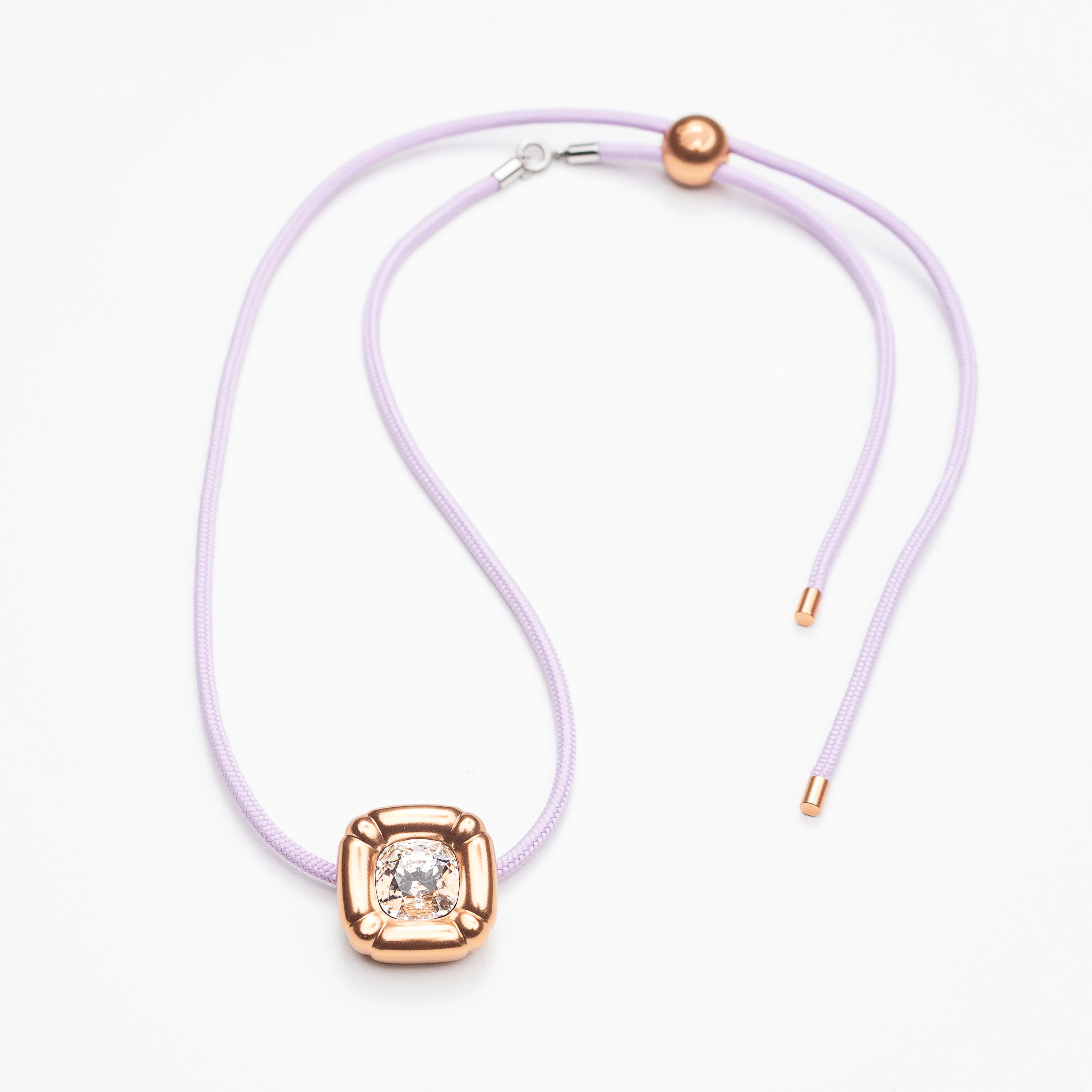 Dulcis Purple / Rose Gold-tone plated