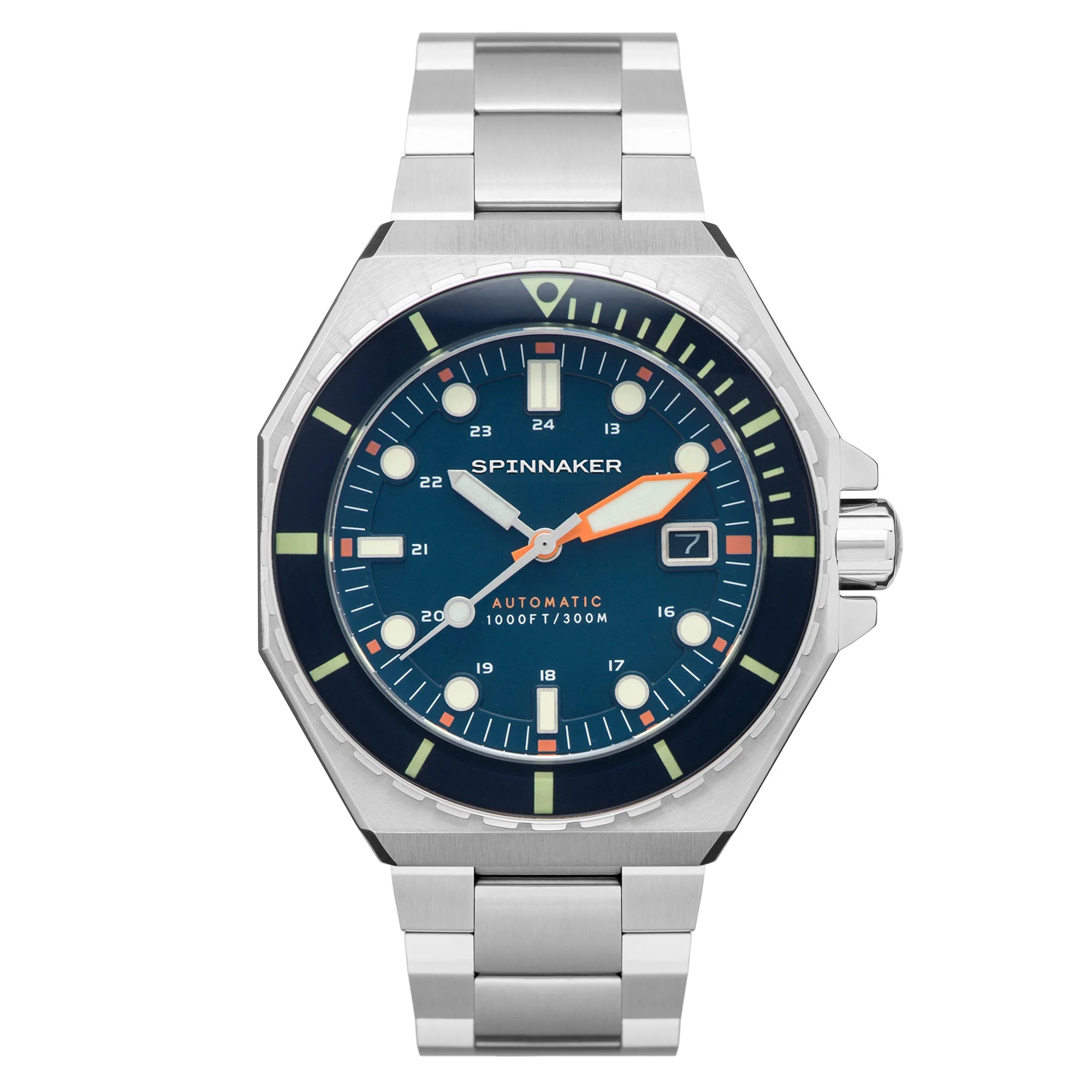 Dumas Blue / Orange / Stainless Steel | Blue Dial - Image 8