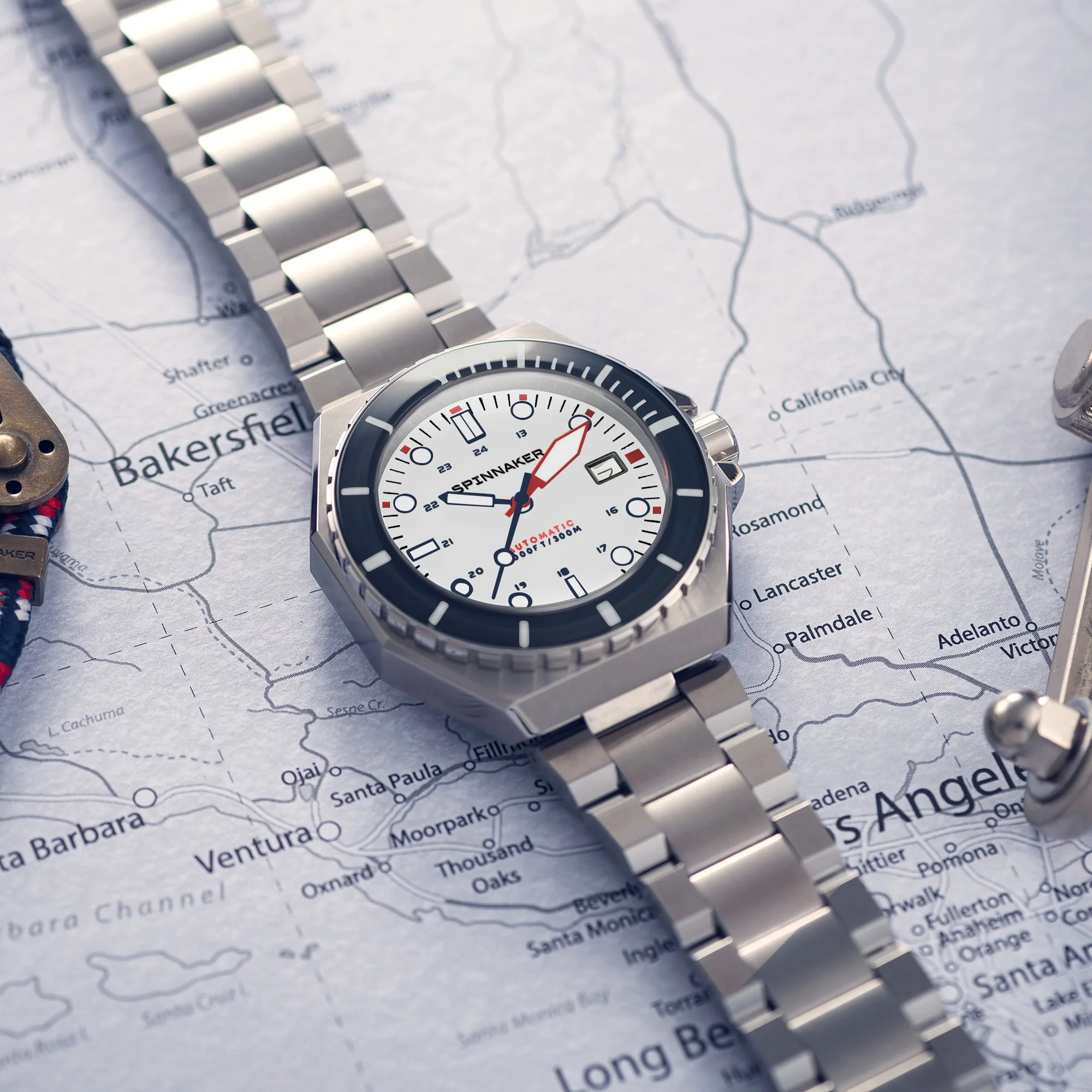 Dumas White / Blue / Stainless Steel | White Dial - Image 10