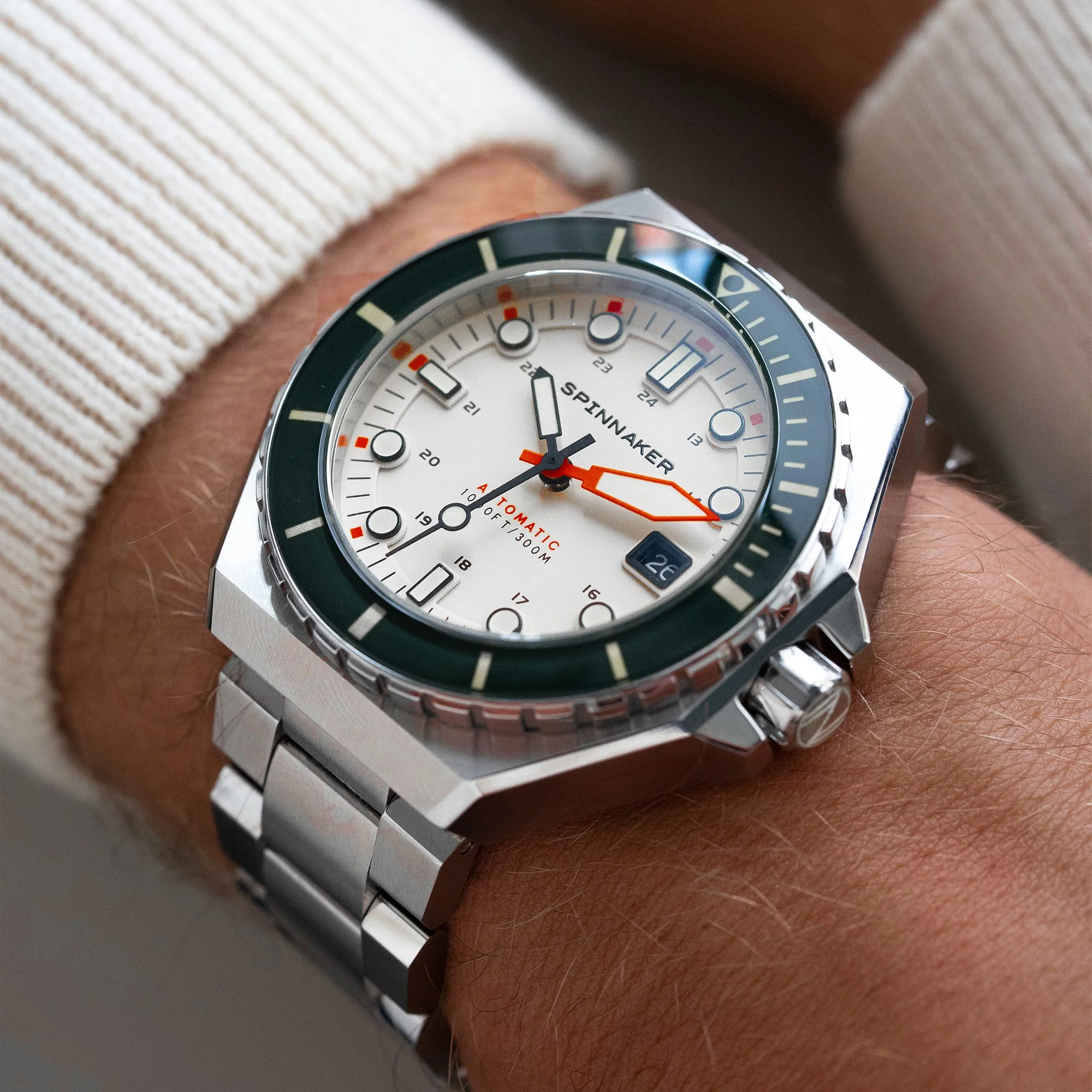 Dumas White / Blue / Stainless Steel | White Dial - Image 9