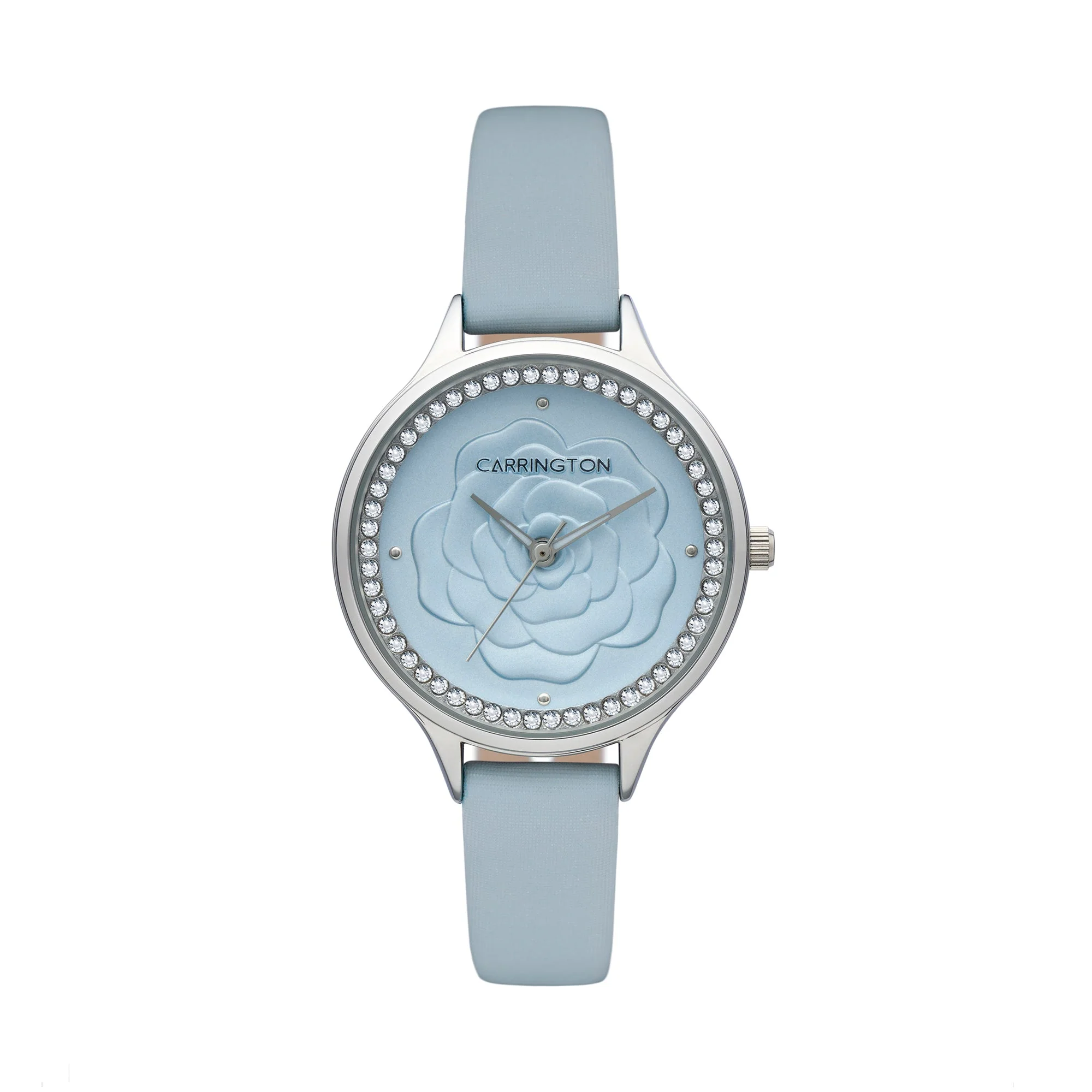 Elsie Light Blue / Leather | Blue Dial