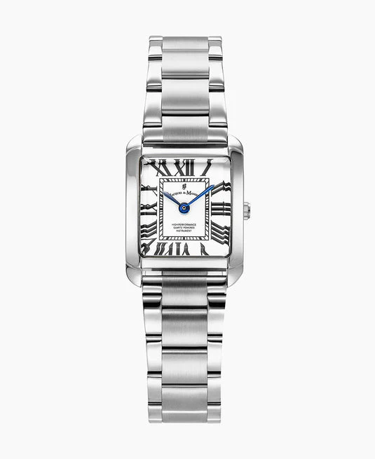 Jacques du Manoir Emily Silver-tone White | White Dial