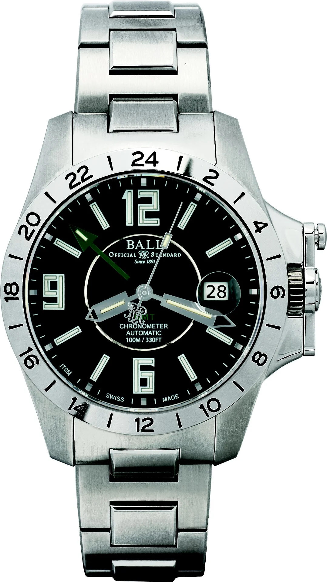 Engineer HydroCarbon Magnate GMT | Black Dial