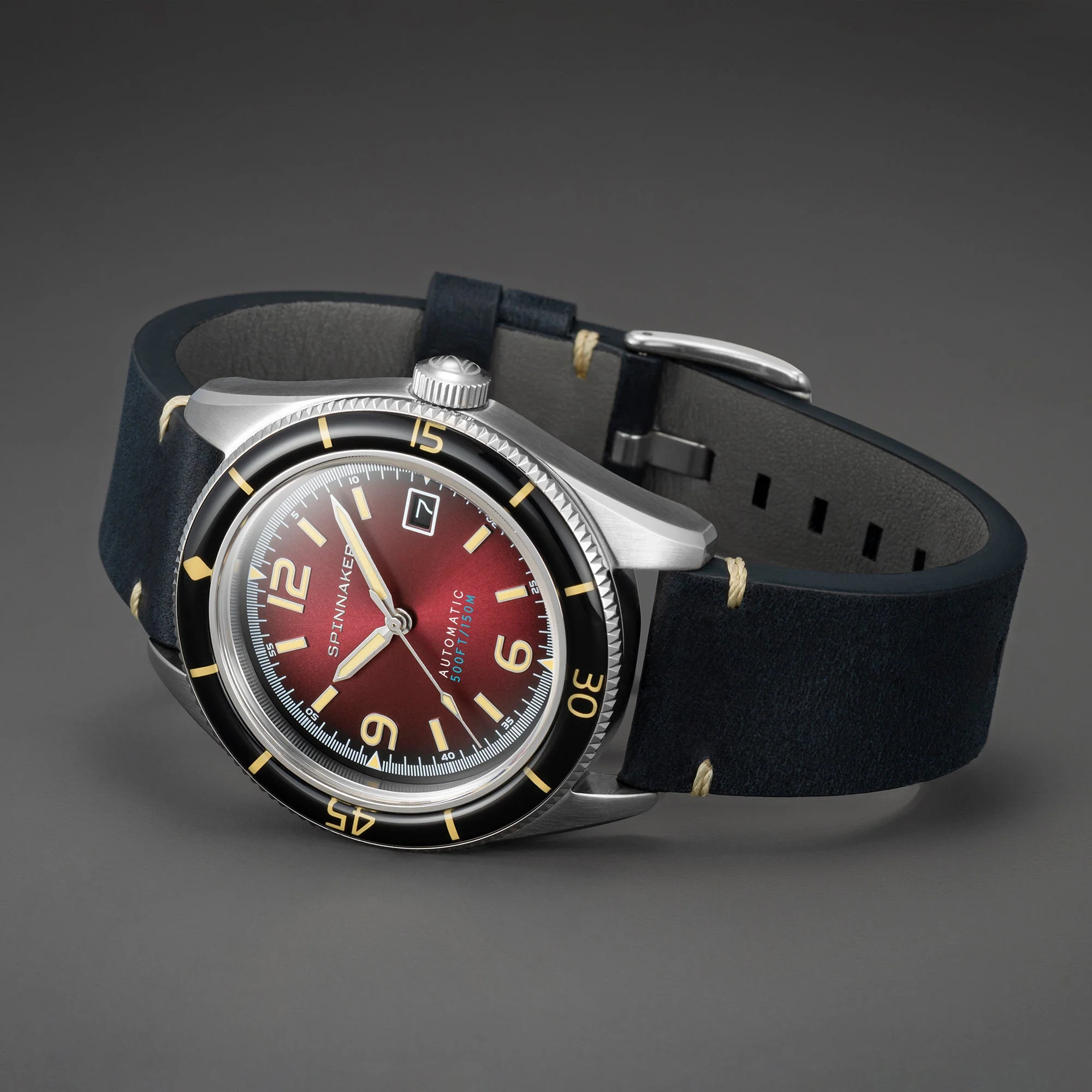 Fleuss Red / Leather | Red Dial - Image 18