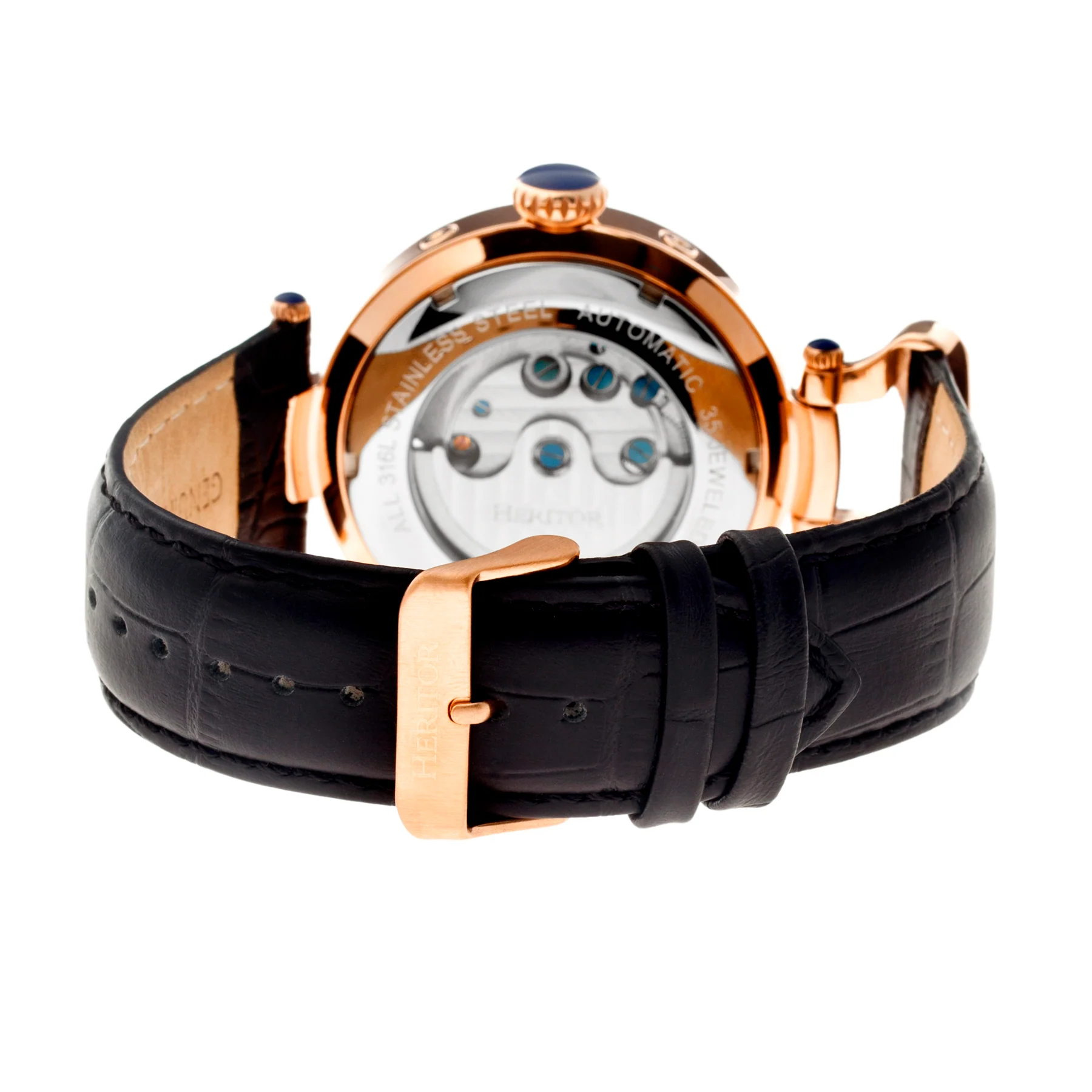 Ganzi Rose Gold/Black | Black Dial - Image 2