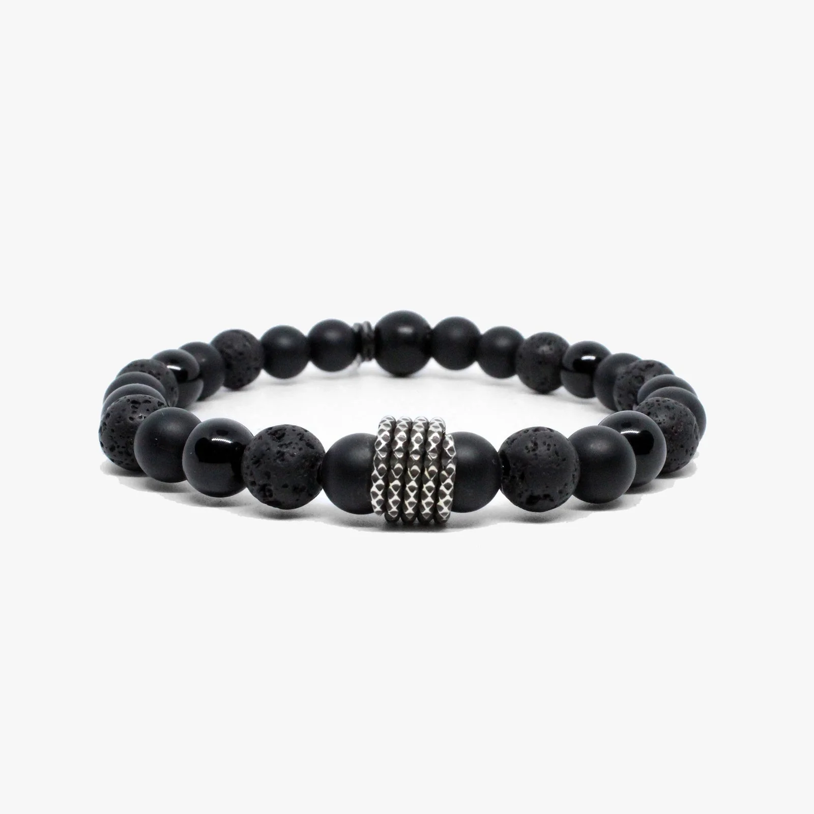 Gemstone, Onyx, Sterling, Black | Dial