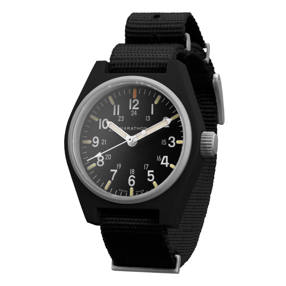 General Purpose Quartz Black NGM/Def Std | Matte Black Dial