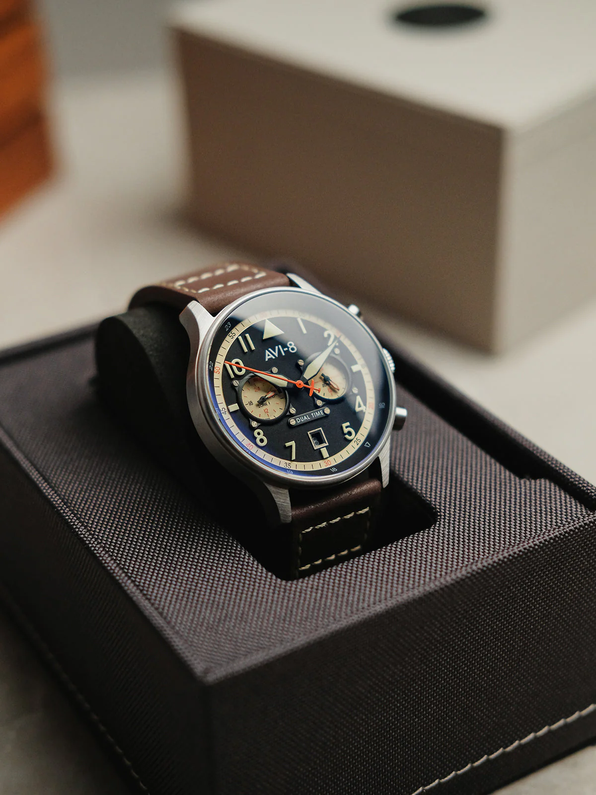 Hawker Hurricane Carey Dual Time Manston | Black Dial - Image 8