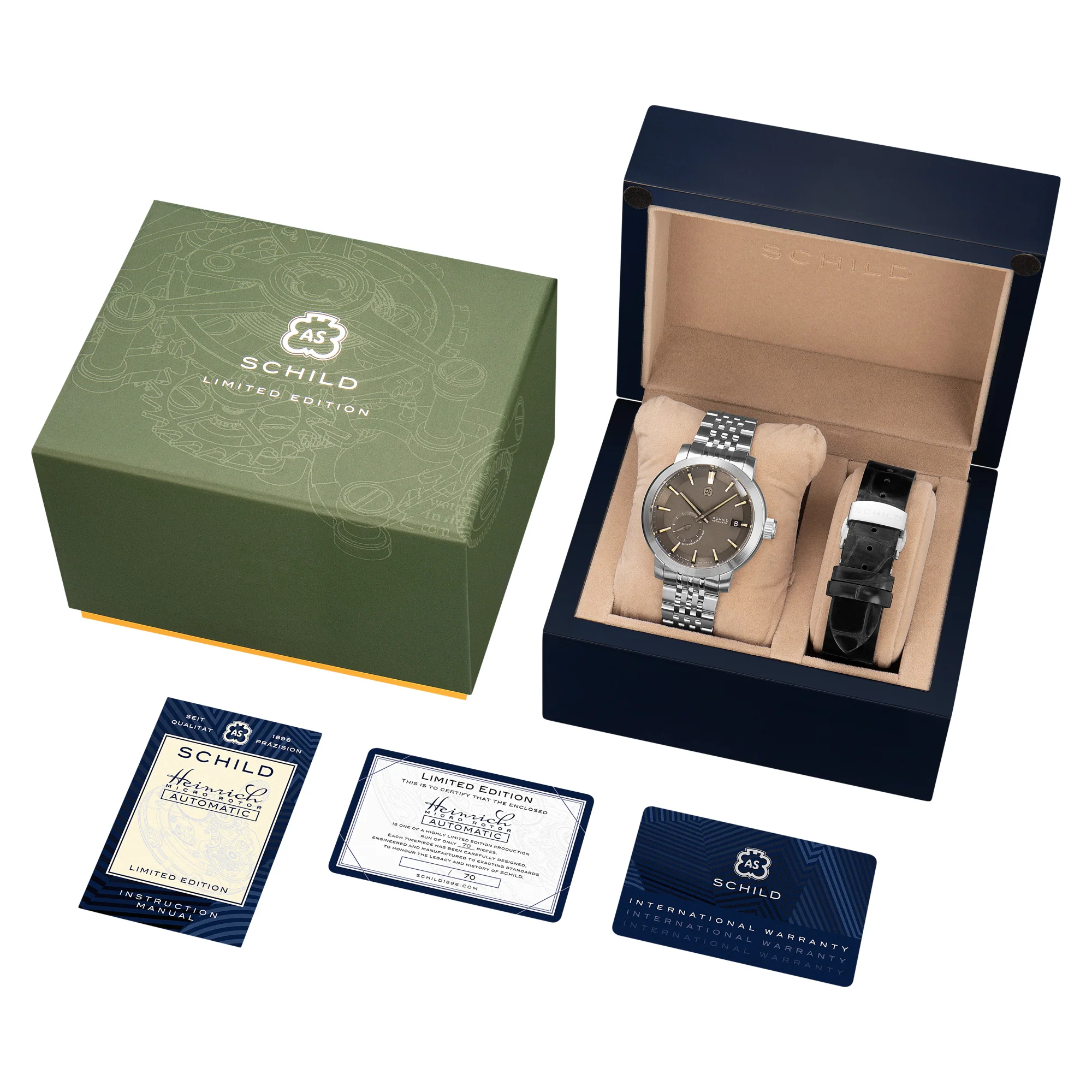 Heinrich Grey / Stainless Steel | Grey Dial - Image 5