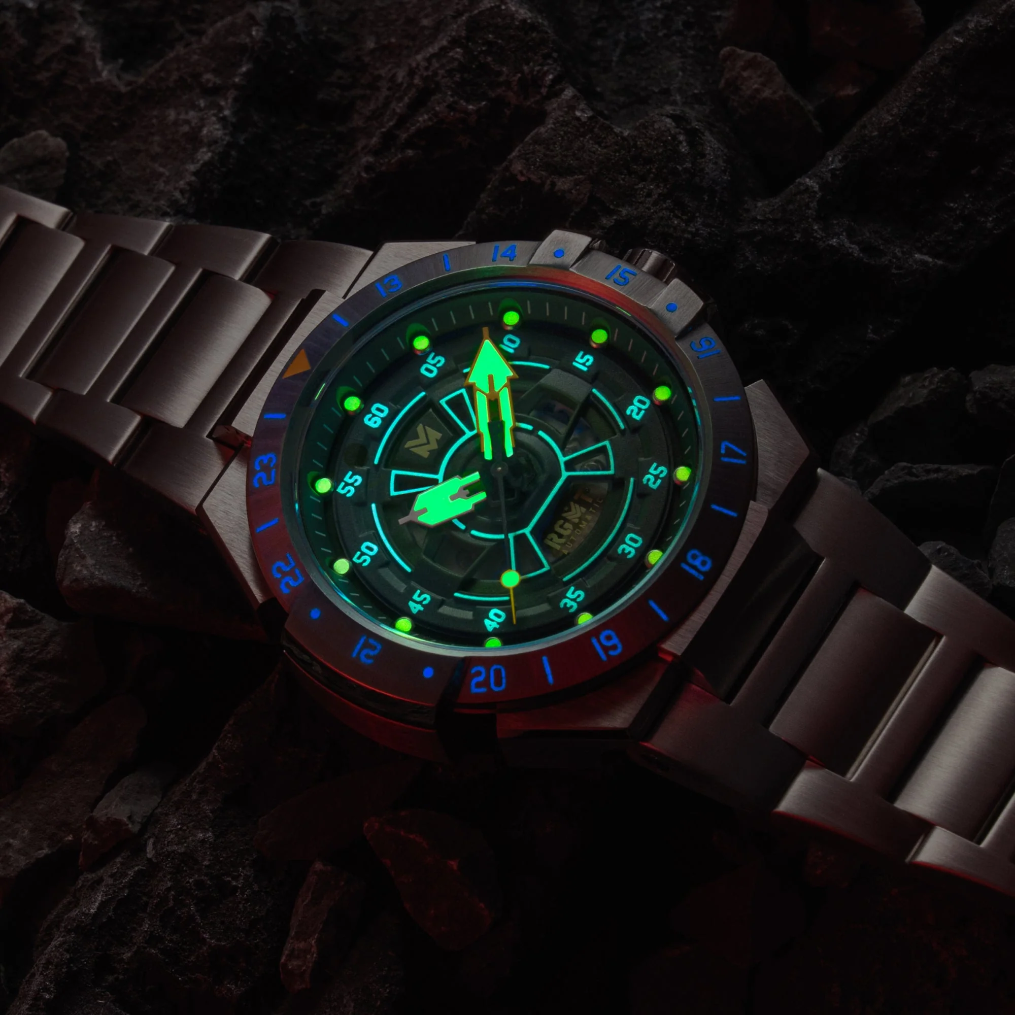 HIMARS AUTOMATIC BROWN / STAINLESS STEEL | Brown Dial - Image 3