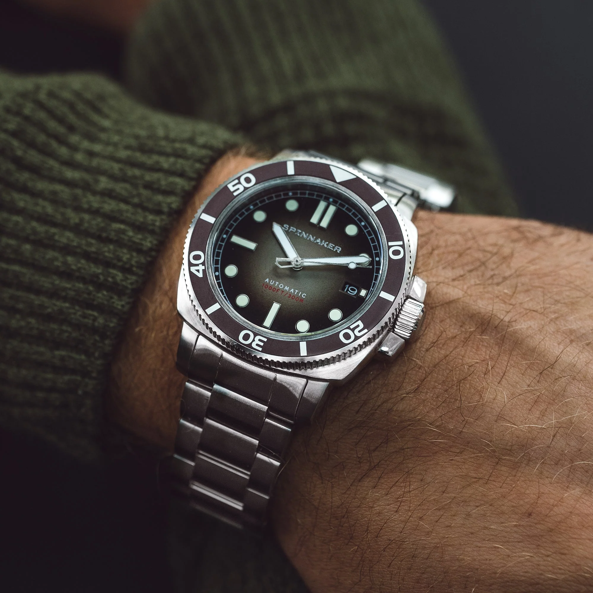 Hull Diver Brown / Stainless Steel | Brown Dial - Image 7