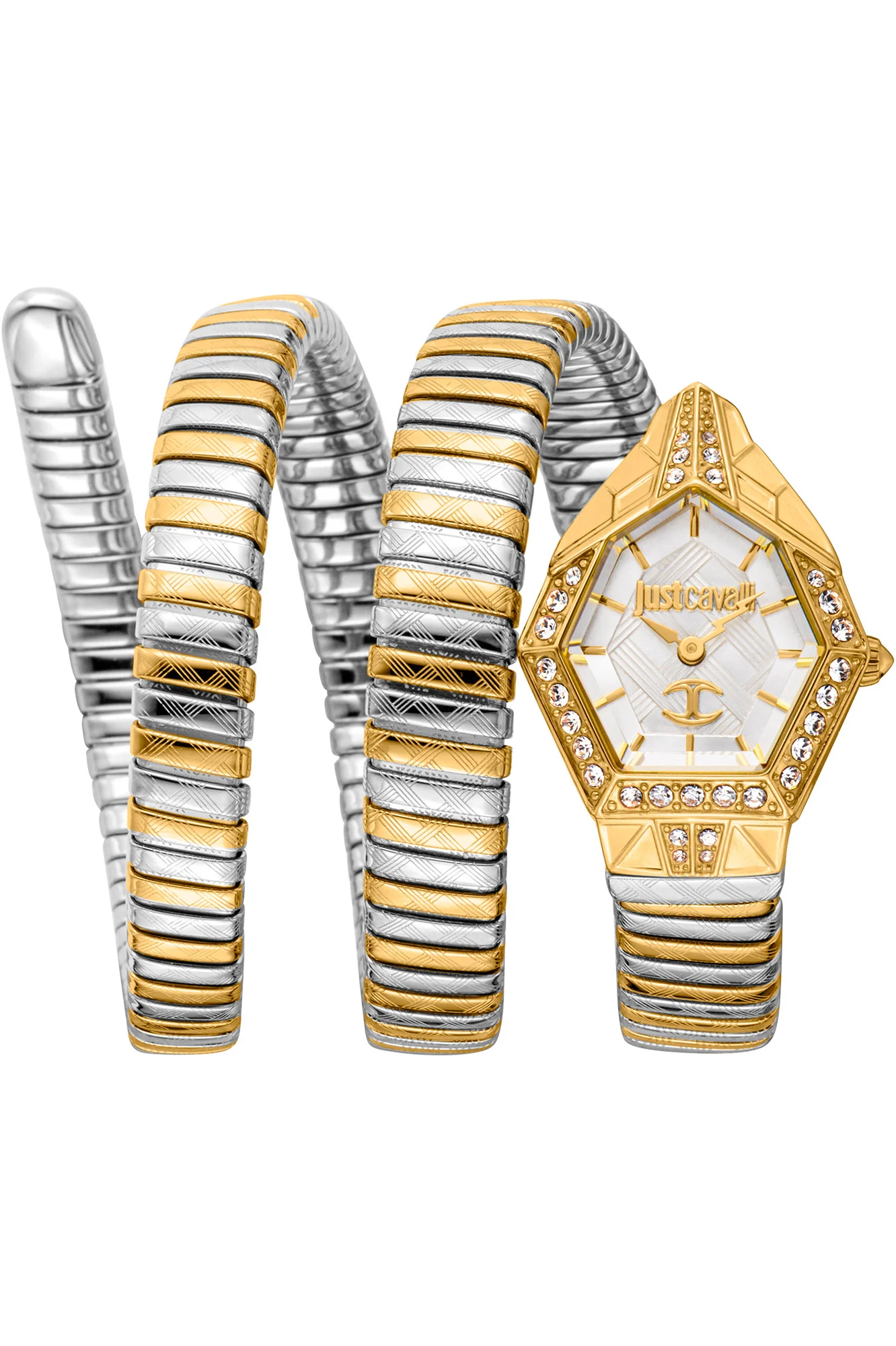 Just Cavalli 23mm / Gold | Silver Dial