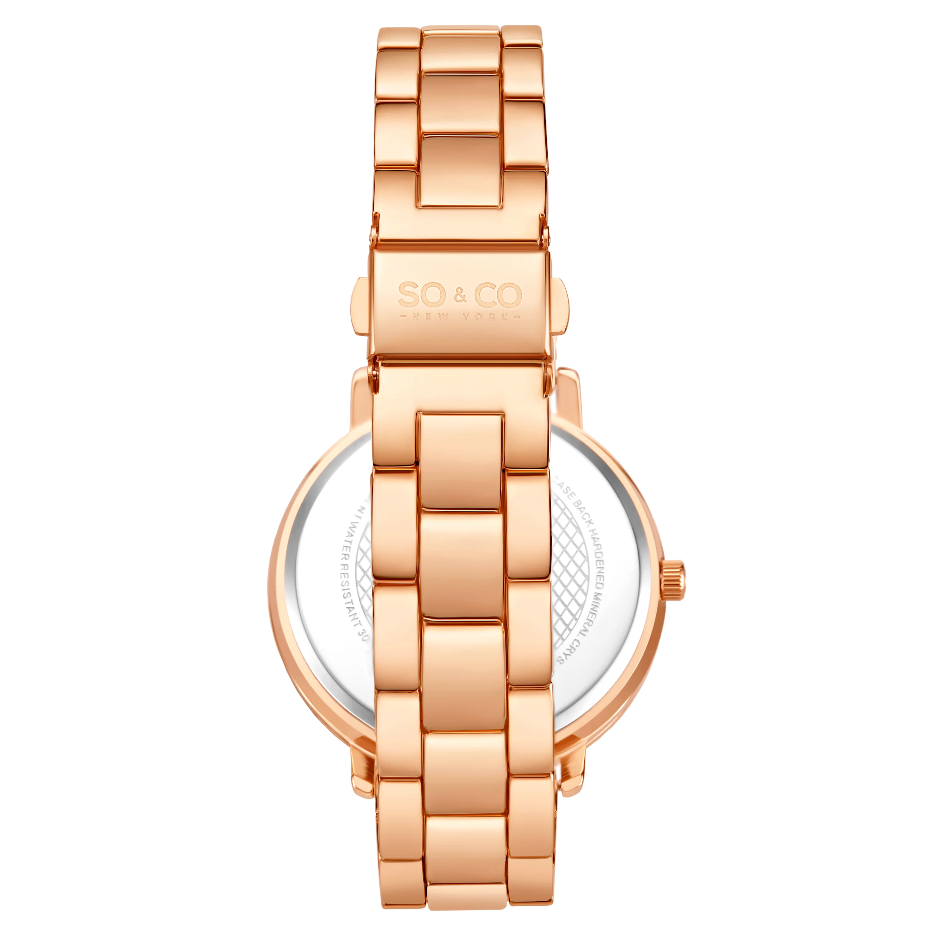 Madison-5525.4 Rose Gold/Stainless Steel | Blue Dial - Image 3