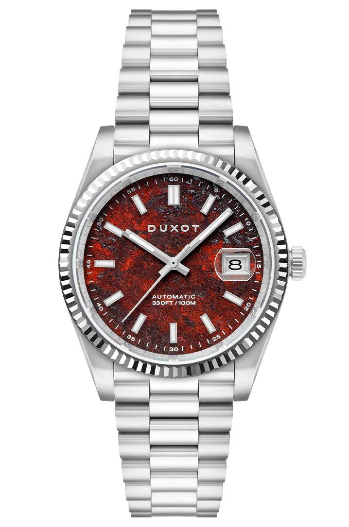 Marcel Automatic Lapidary Limited Edition Red / Stainless Steel | Red Dial